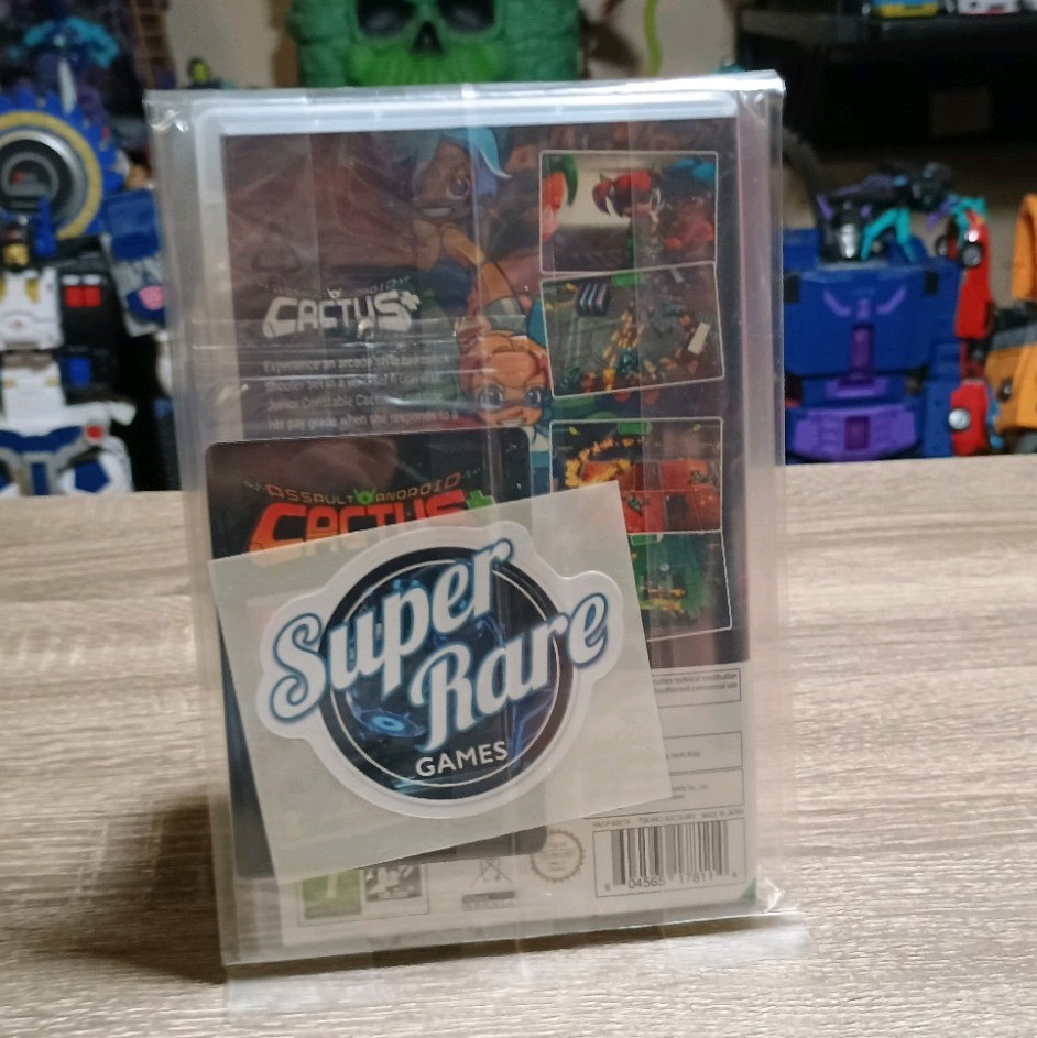 Assault Android Cactus+ Nintendo Switch Super Rare Games SRG Brand New Sealed