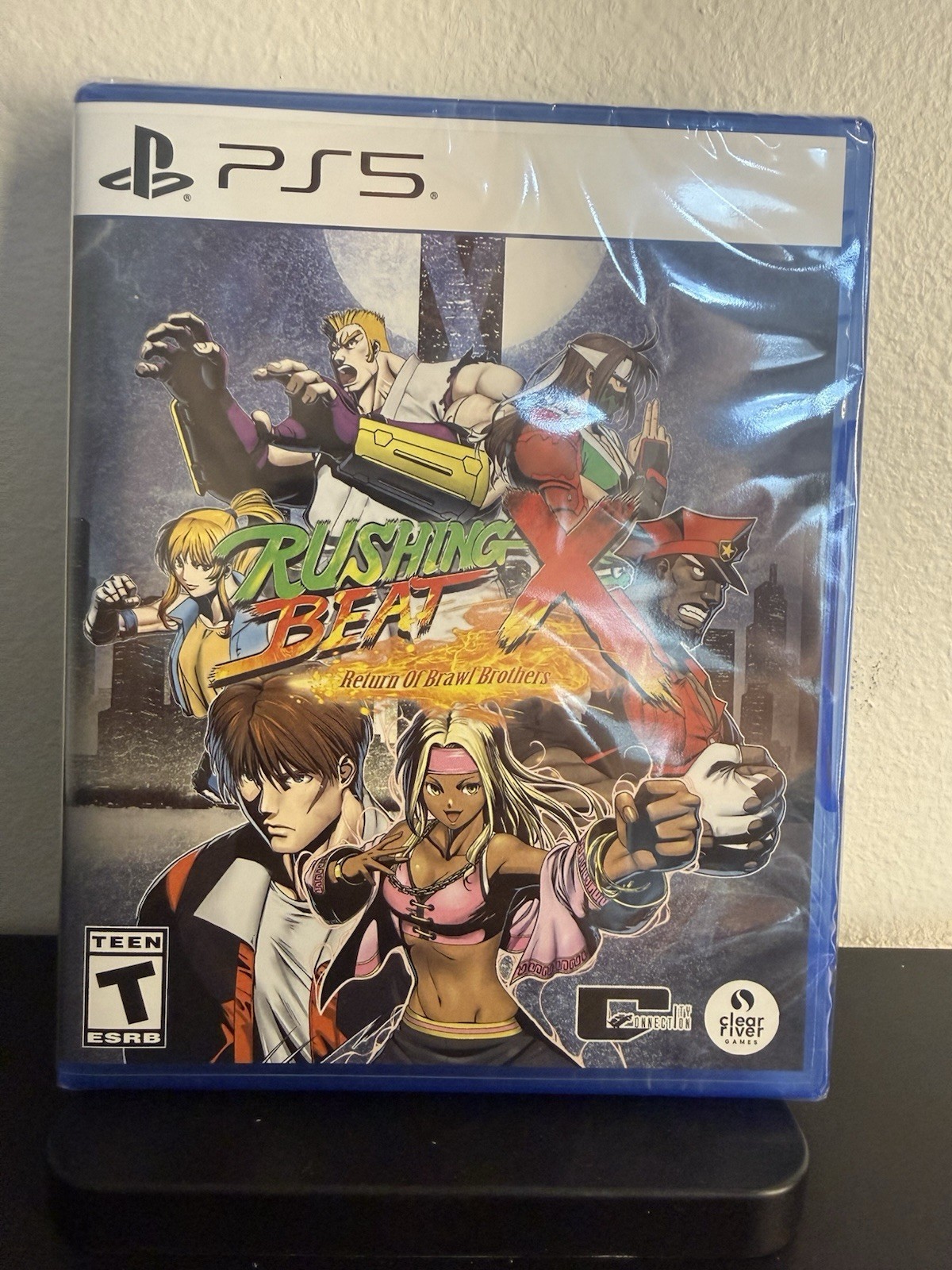Clear River Games Rushing Beat X: Brawl Brothers PS5 Beat ‘Em Up Factory Sealed
