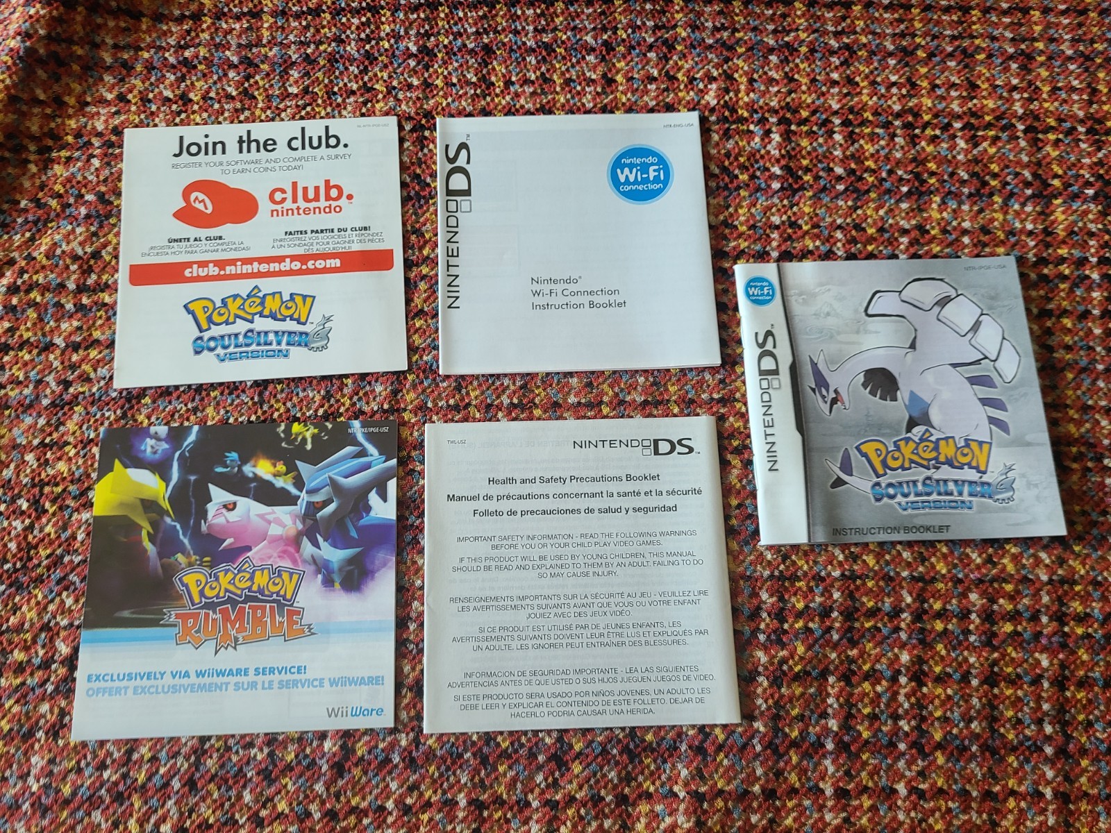 Pokémon SoulSilver Big Box Authentic Missing Pokewalker Tested Working