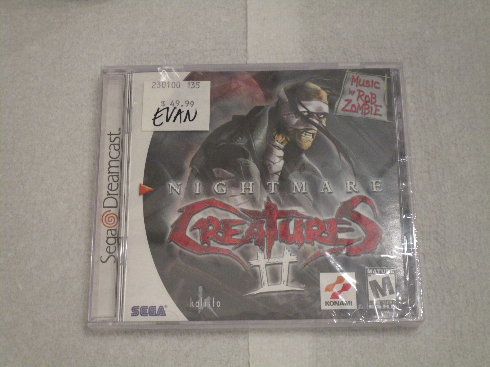 Nightmare Creatures II (Sega Dreamcast, 2000) BRAND NEW/FACTORY SEALED!! 2