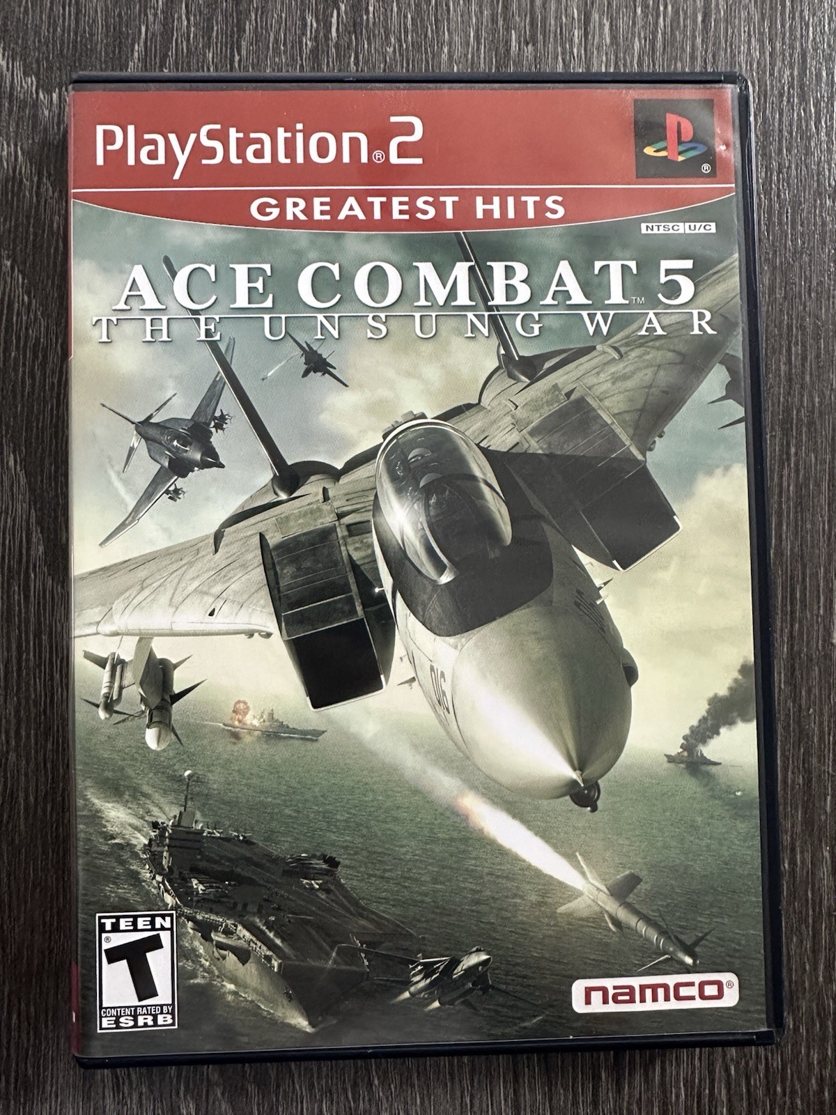 Ace Combat 5: The Unsung War Greatest Hits (Sony PlayStation 2, 2004)