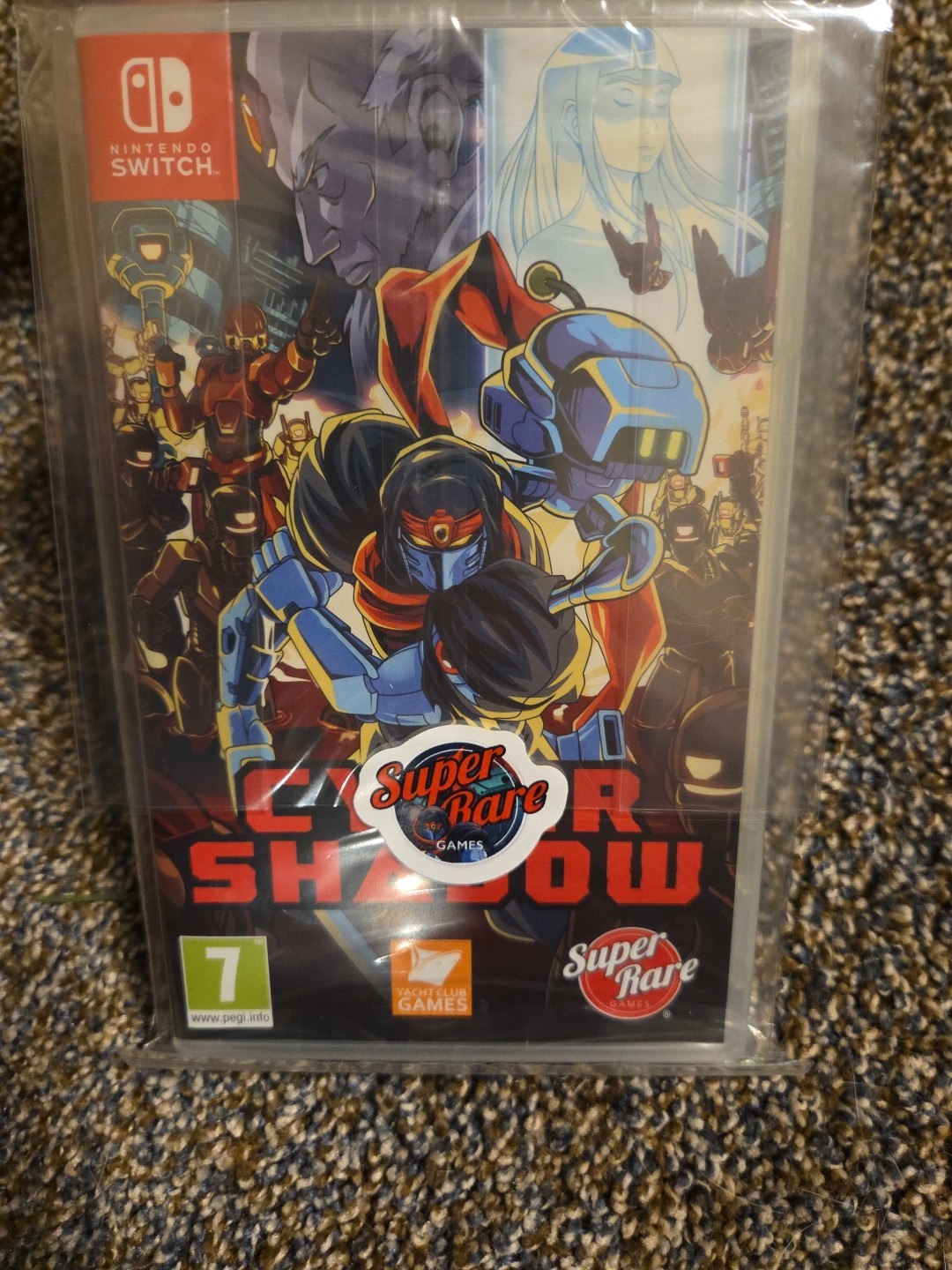 Cyber Shadow Nintendo Switch – Brand New With Trading Cards Stickers Super Rare
