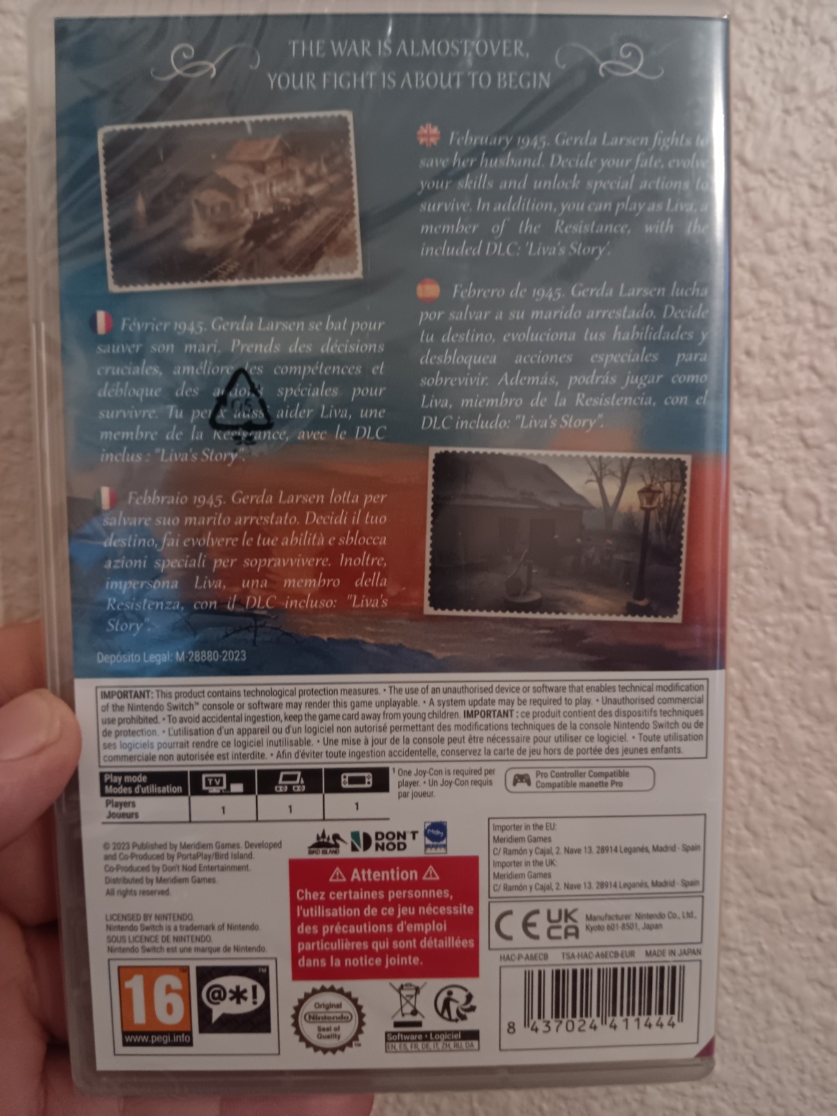 Gerda: A Flame in Winter (Nintendo Switch) Brand New Sealed