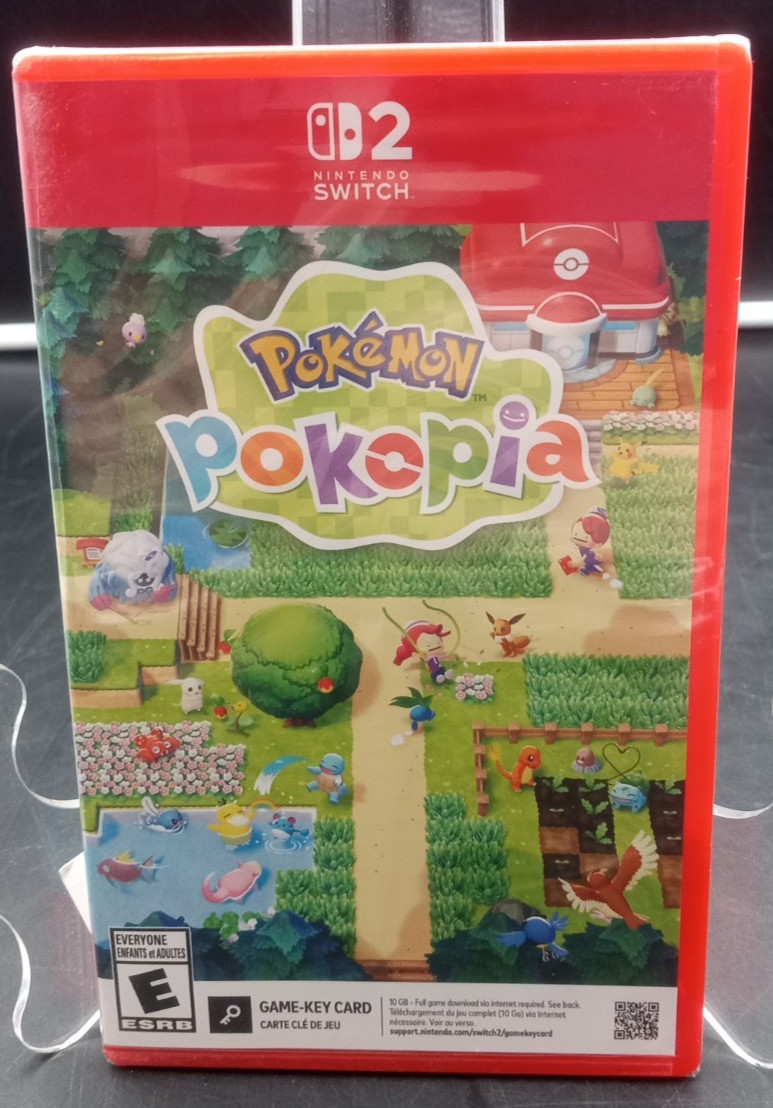 Pokemon Pokopia (Game-Key Card) – Nintendo Switch 2 Brand New Selaed !!