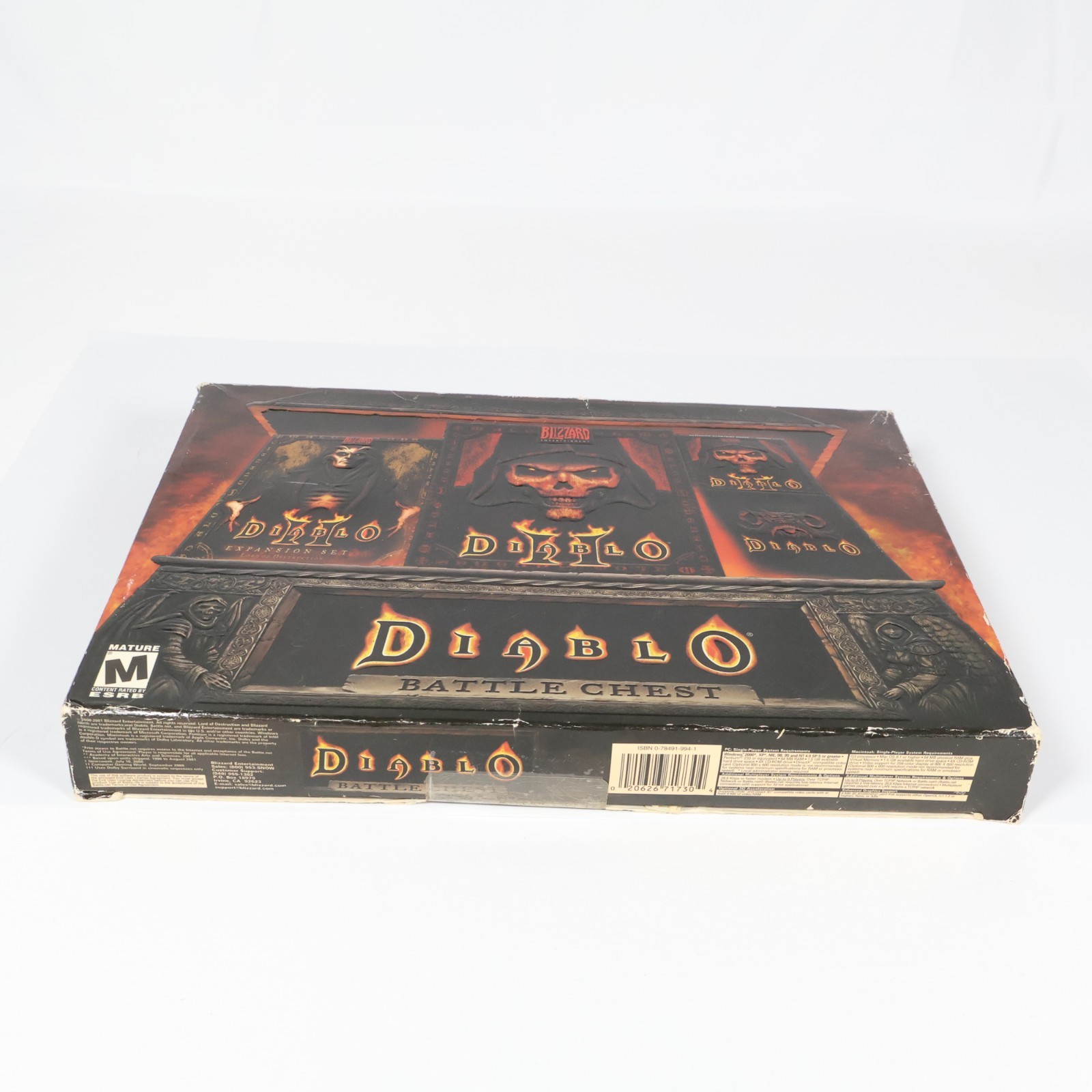 Diablo Battle Chest (PC, 2001) Missing Diablo II Game and Guide | Tested