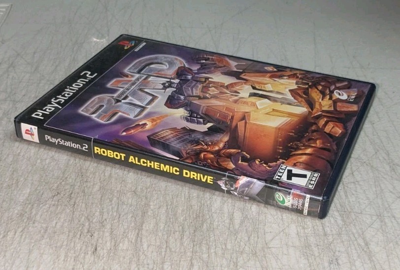 RAD: Robot Alchemic Drive (PlayStation 2, 2002) Disc, Case, Box Art (NO MANUAL)