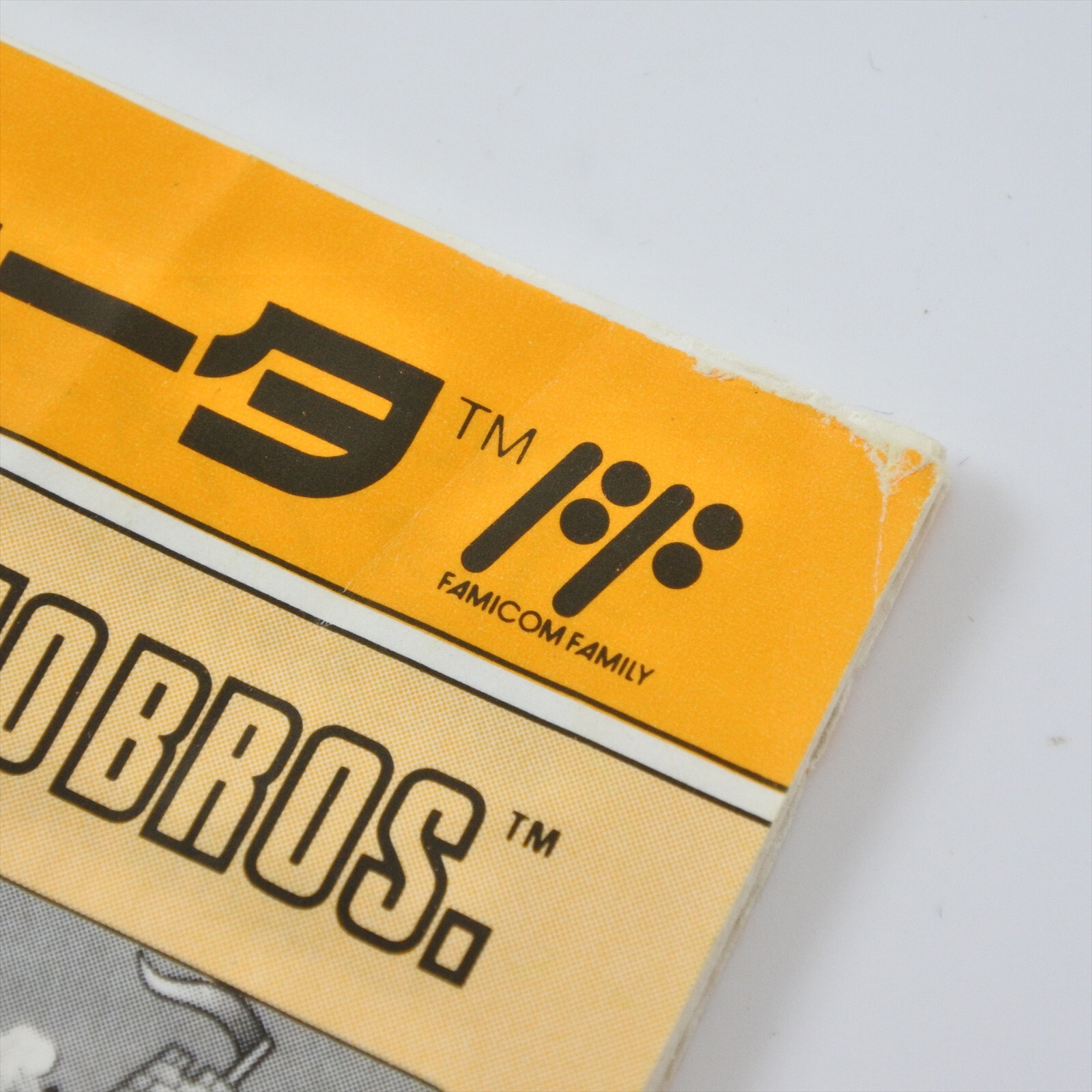 SUPER MARIO BROTHERS 1 Bros FF Logo Version Famicom Nintendo 2398 fc