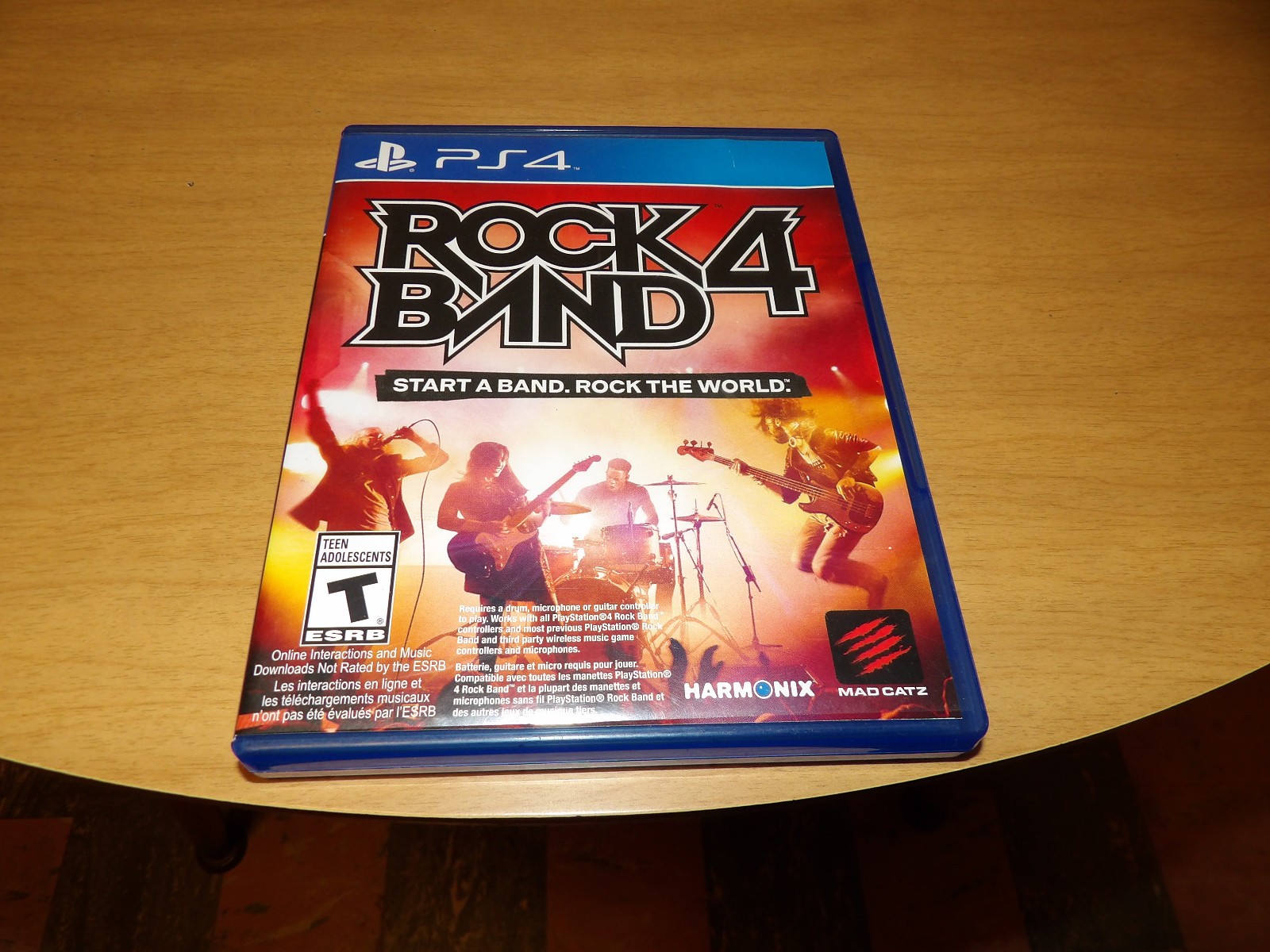 Rock Band 4 (Sony PlayStation 4, PS4, 2015) Game Only TESTED EXCELLENT CONDITION