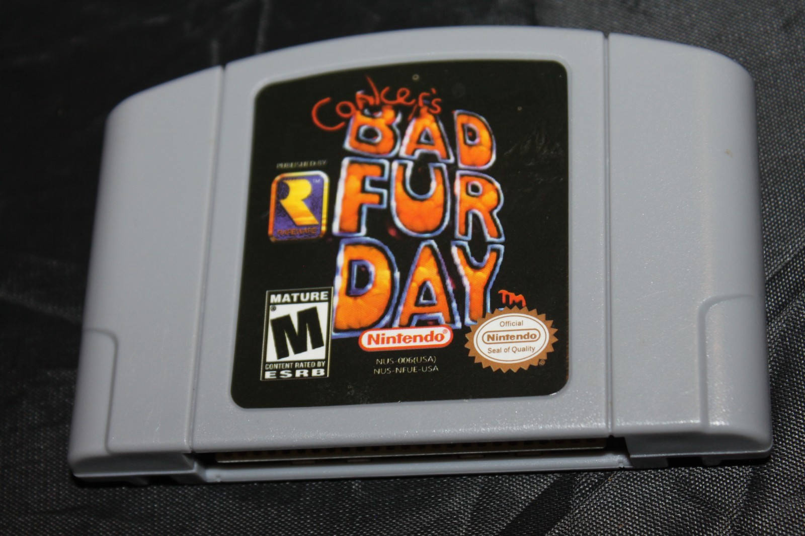 Conker’s Bad Fur Day (Nintendo 64 N64) Cart Only, FAN MADE/REPO