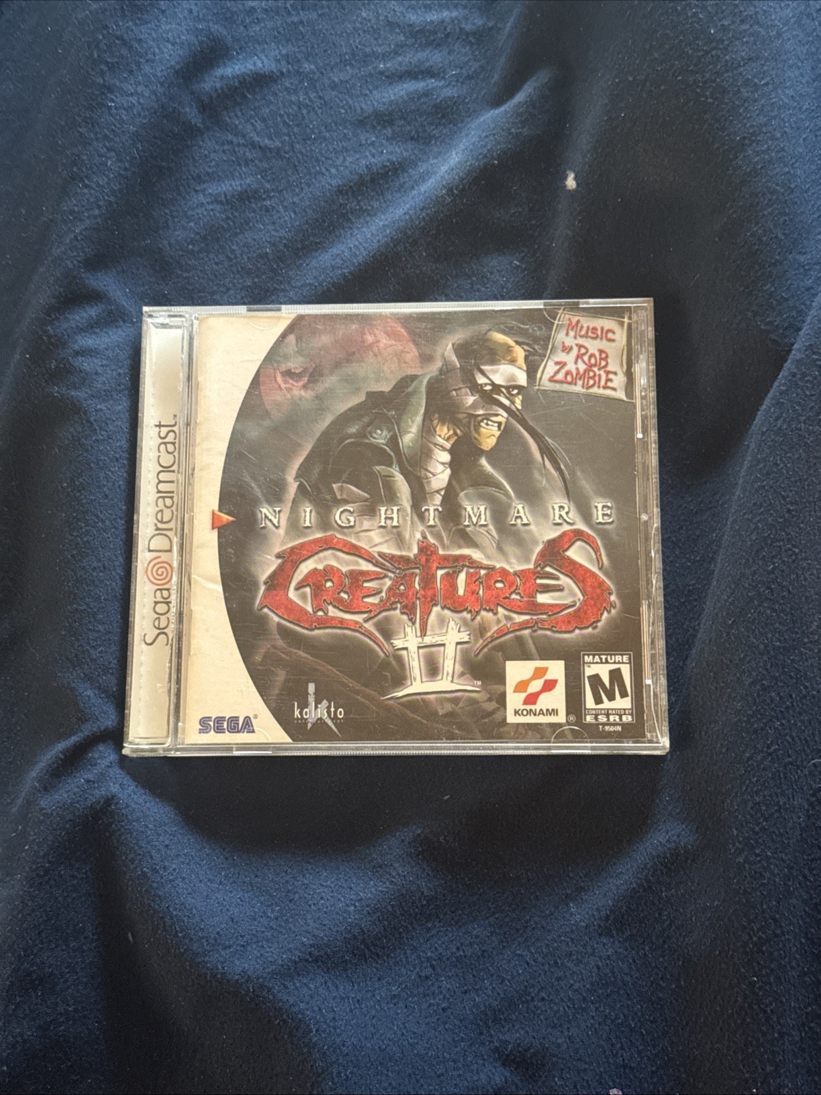 Nightmare Creatures II Sega Dreamcast CIB Complete Game Case Manual