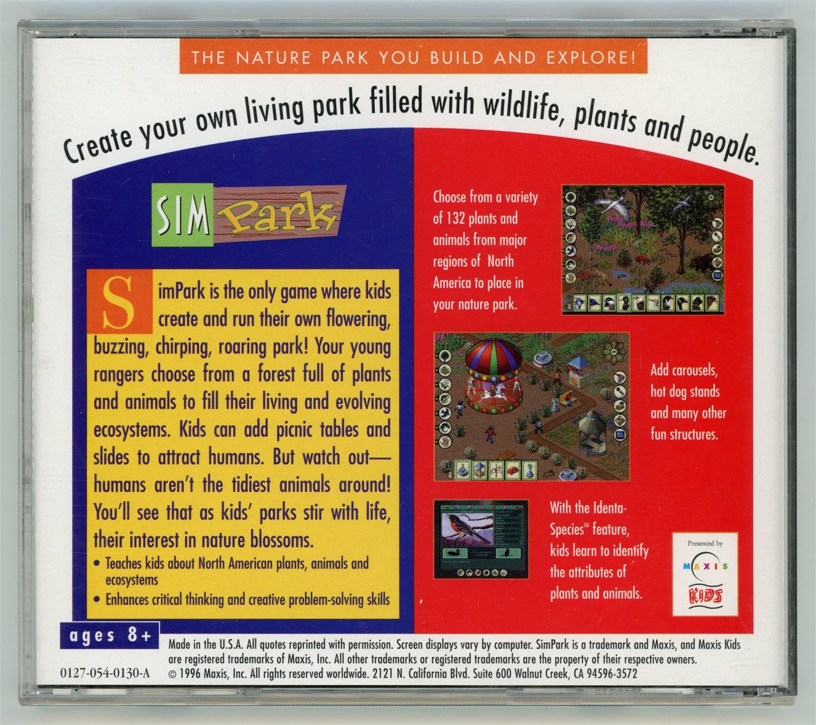 Sim Park (Windows PC, 1996) TESTED Resurfaced