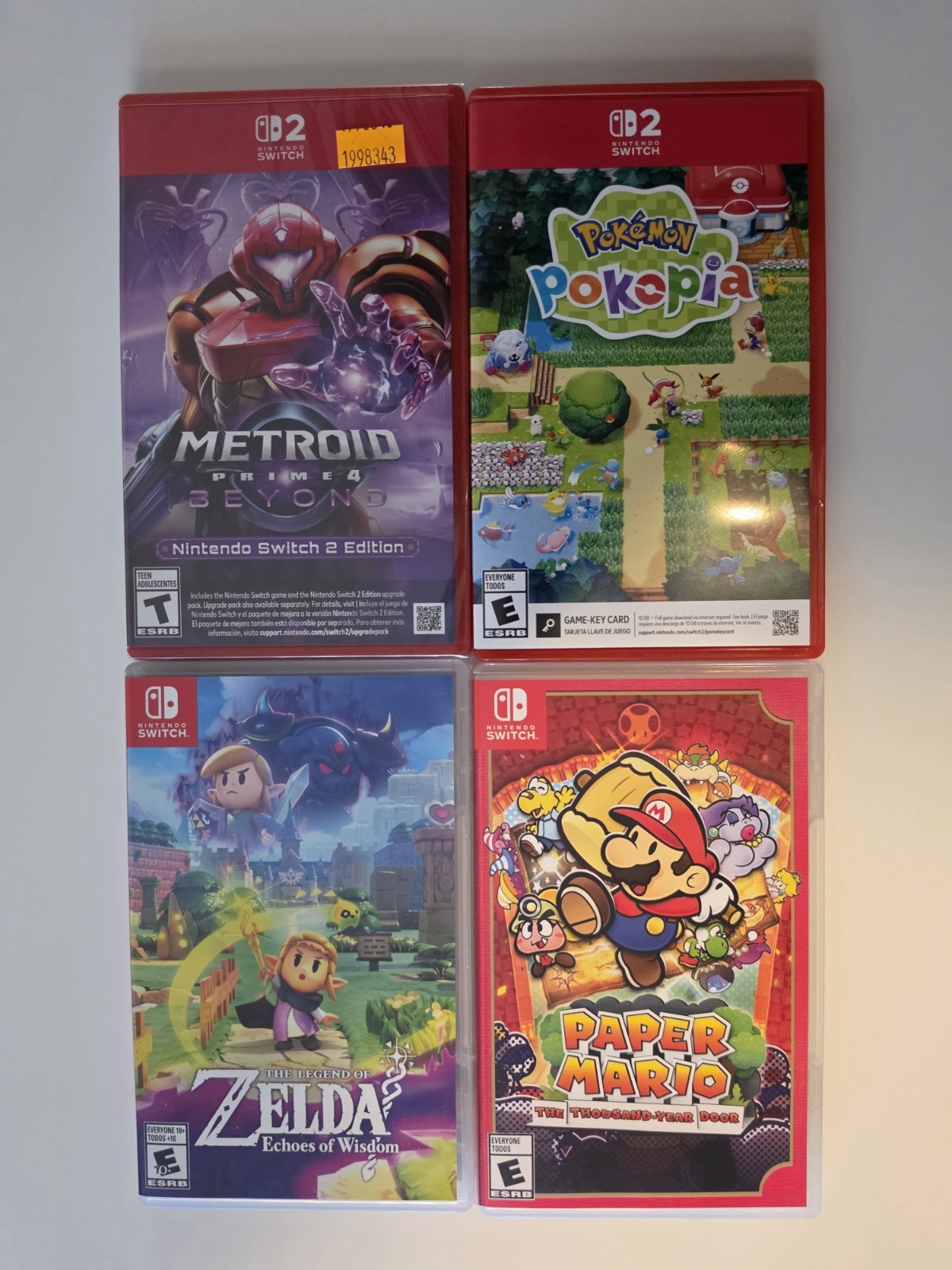 nintendo switch And Switch 2 game lot