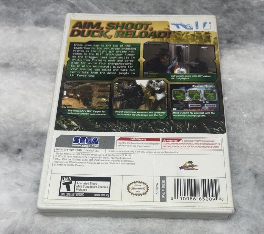 Ghost Squad – Nintendo Wii