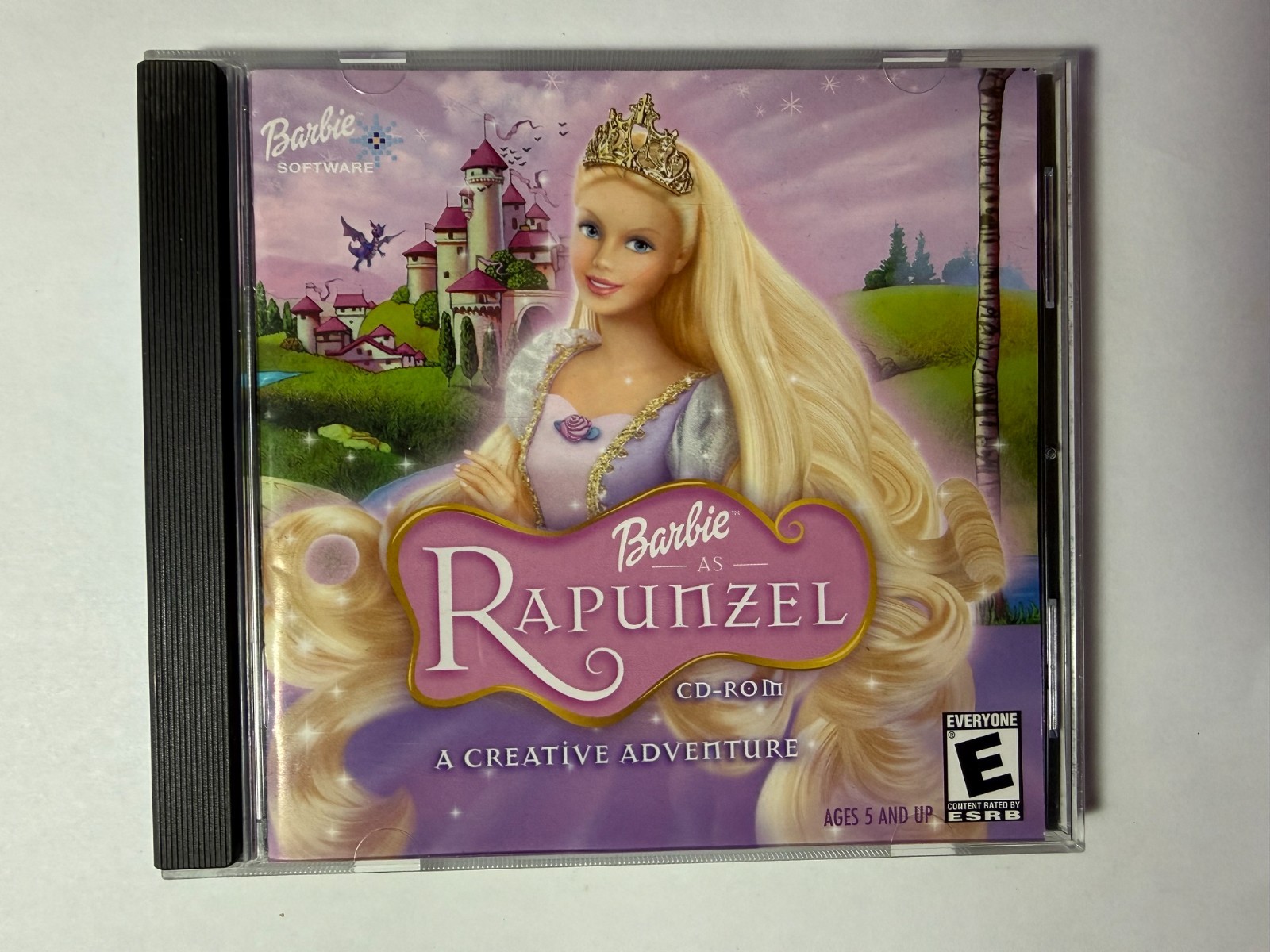 Barbie as Rapunzel PC CD-ROM Game 2002 VERY RARE OOP HTF Windows / MAC