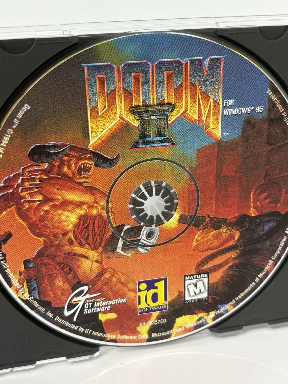 Doom II PC CD-ROM Windows 1994 id Software Game Excellent Condition Ships Fast