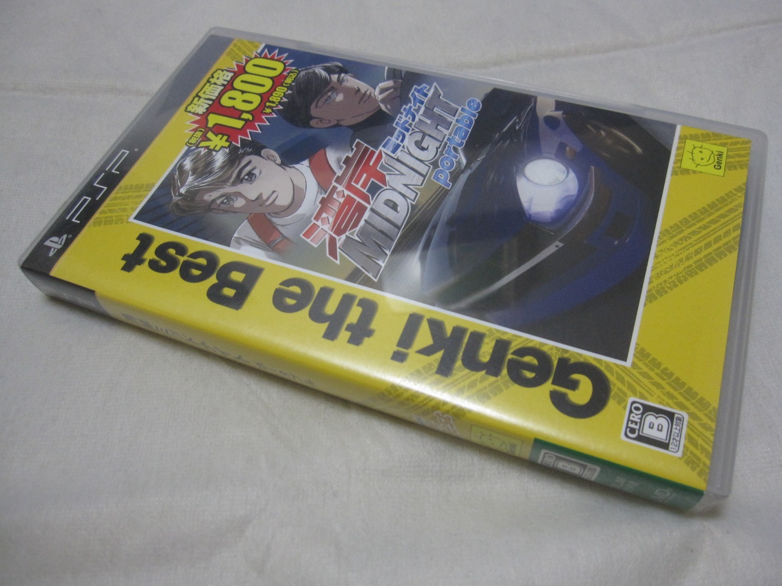W/Tracking 7-14 Days to USA. Genki the Best PSP Wangan Midnight Japanese Version