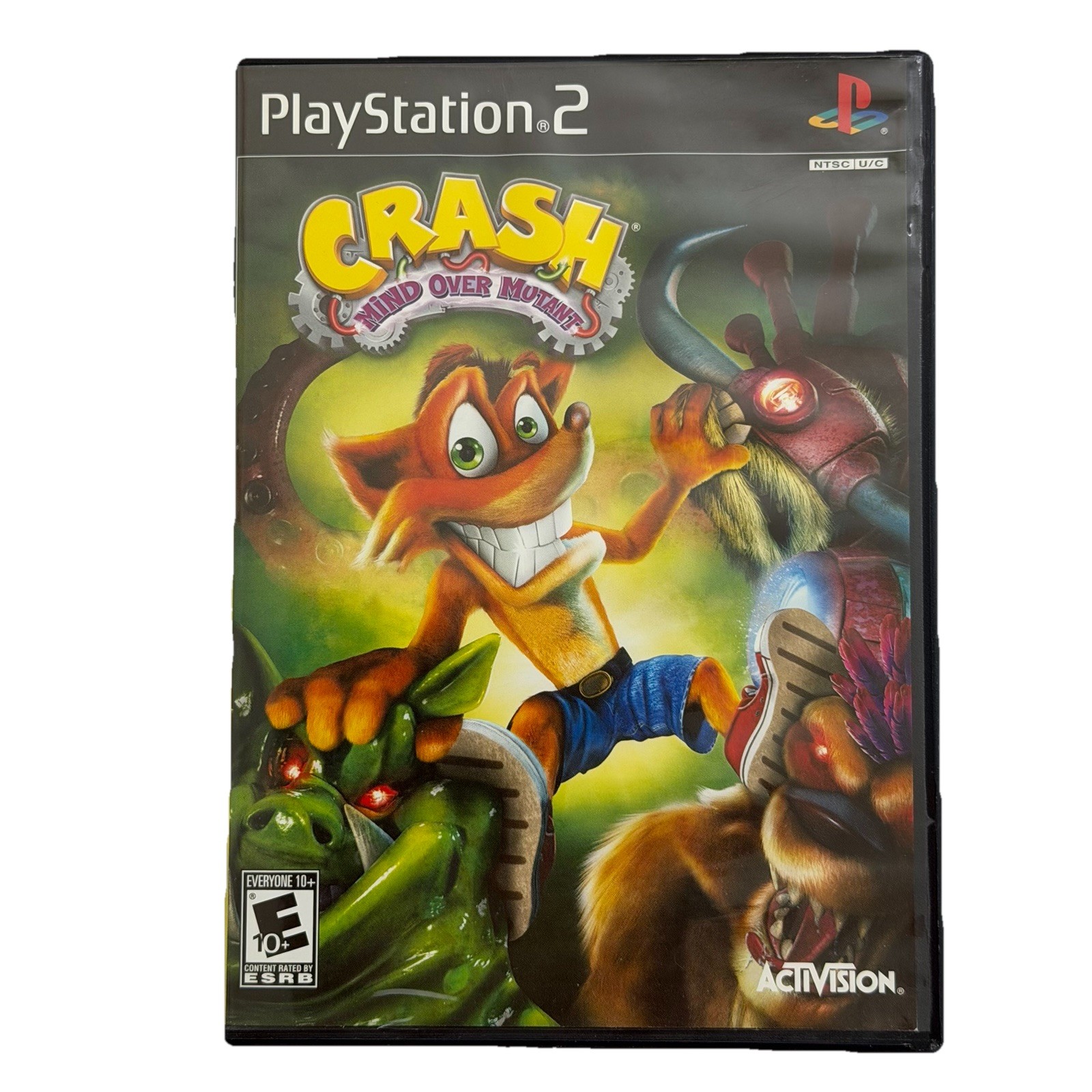 Crash: Mind Over Mutant (Sony PlayStation 2, 2008) PS2 Complete CIB Tested