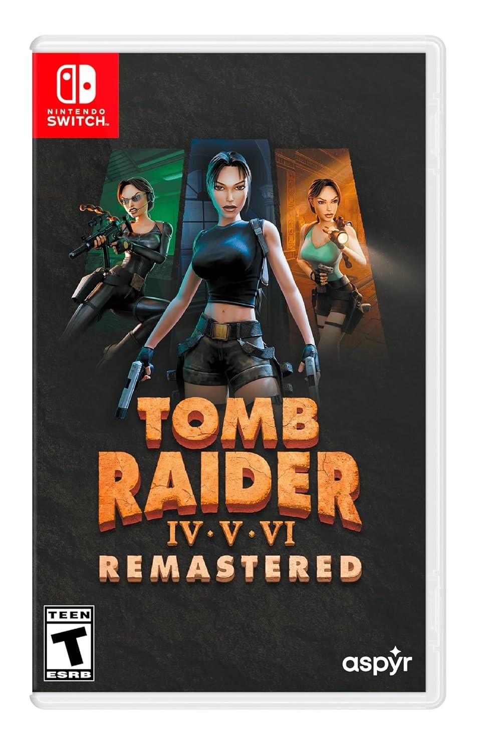 Tomb Raider IV VI Remastered Starring Lara Croft – Nintendo Switch – Brand NEW