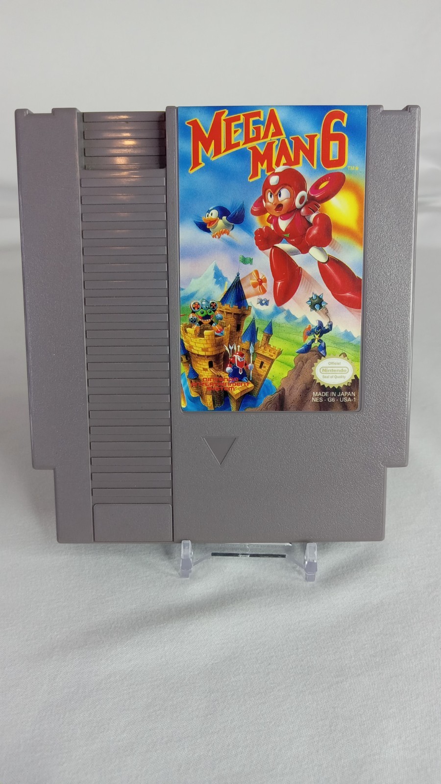 Mega Man 6 Nintendo Entertainment System NES Complete CIB w/Poster & Card