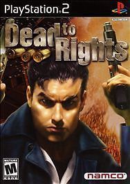 Dead to Rights (Sony PlayStation 2, 2002) Disk Only