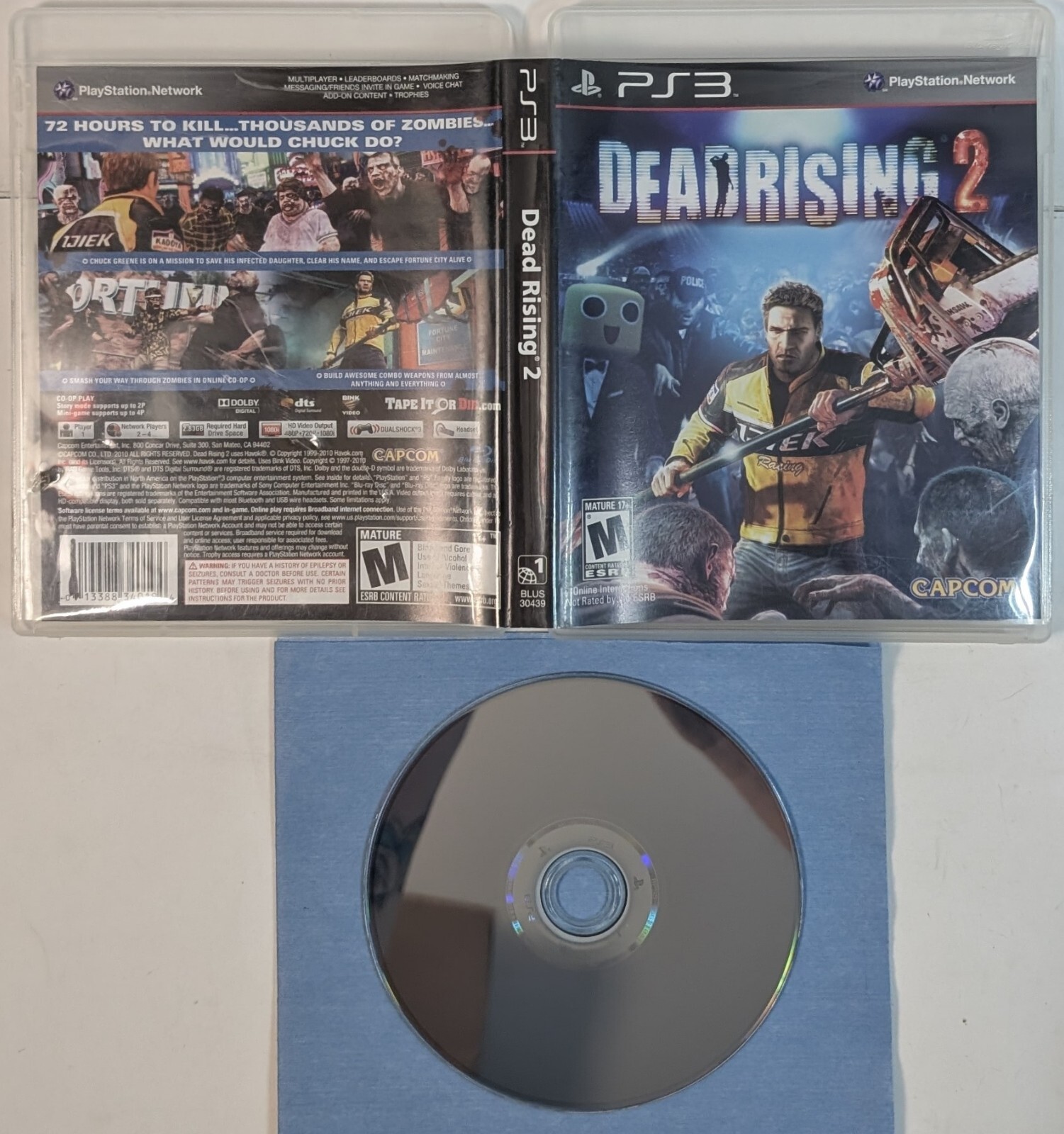 Dead Rising 2 Sony PlayStation 3 PS3 Cib Tested and Working