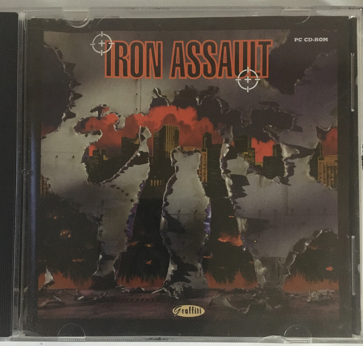 Iron Assault by Graffiti Vintage PC CD-ROM Game 1994