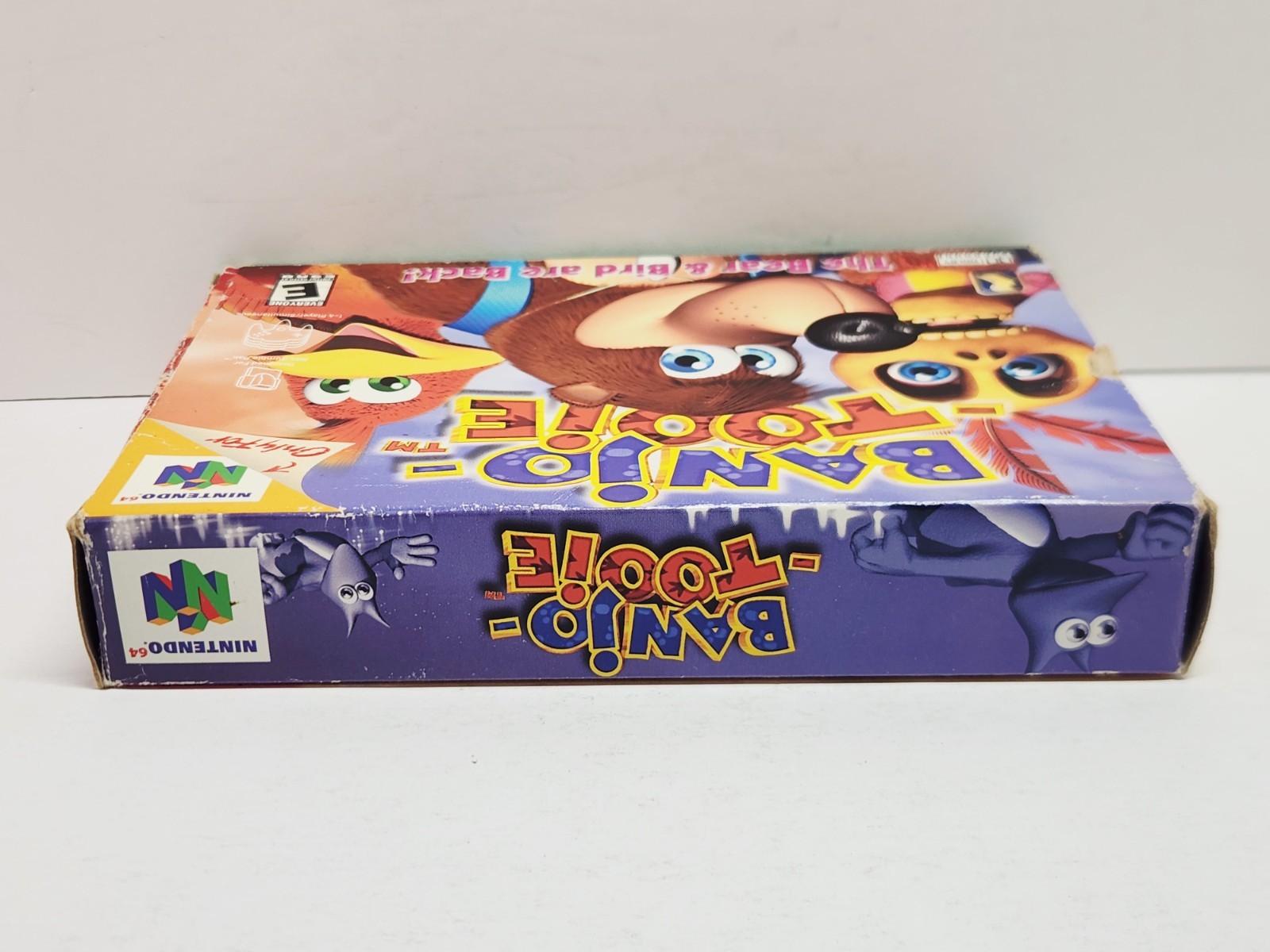 Banjo-Tooie N64 Nintendo 64 Cartridge Box & Insert Only No Manual Authentic Test