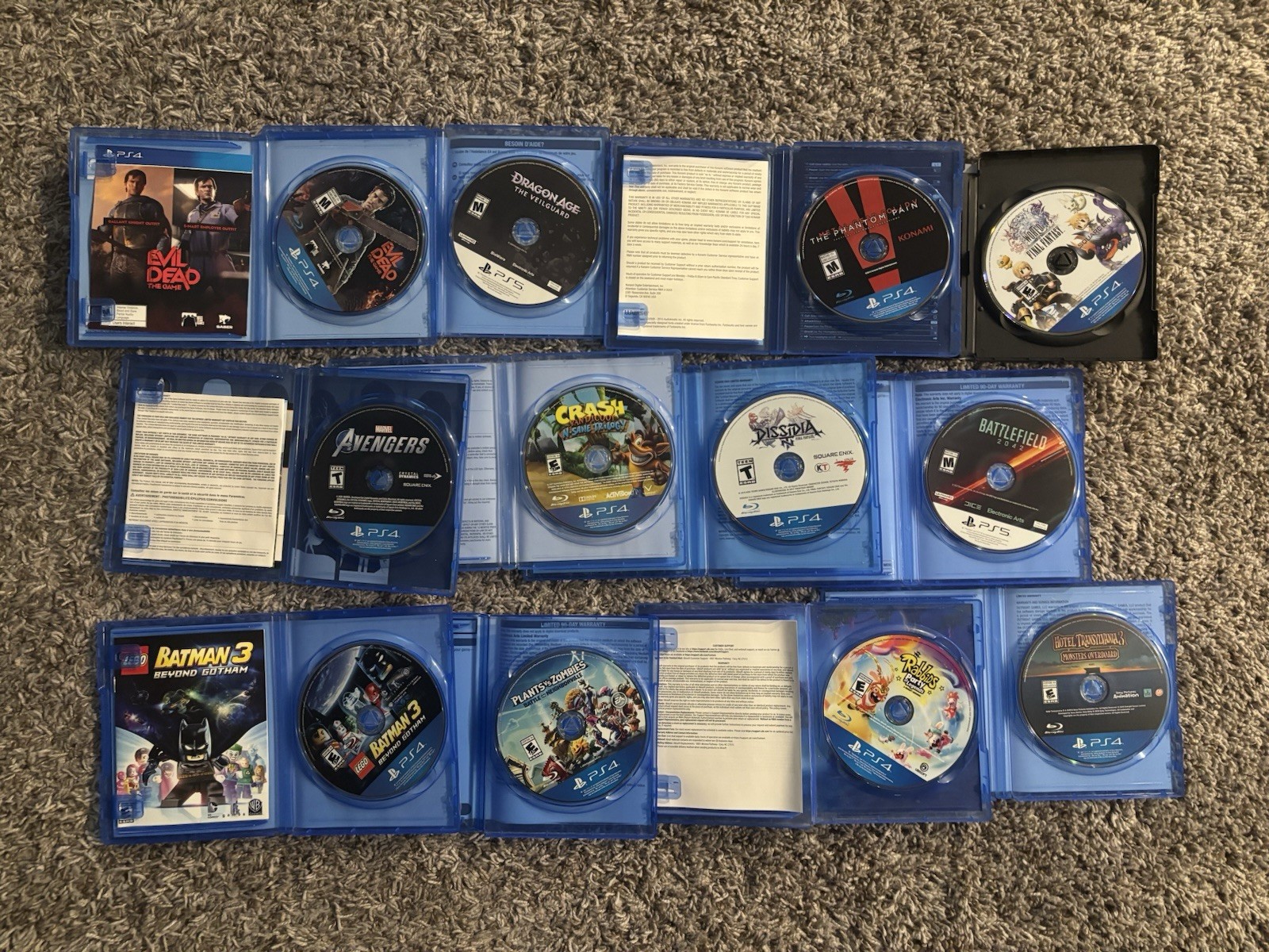HUGE CHEAP 🔥 Sony PlayStation 4 & 5 🎮 PS4 & PS5 📺 Video Games Lot 🔥 TESTED
