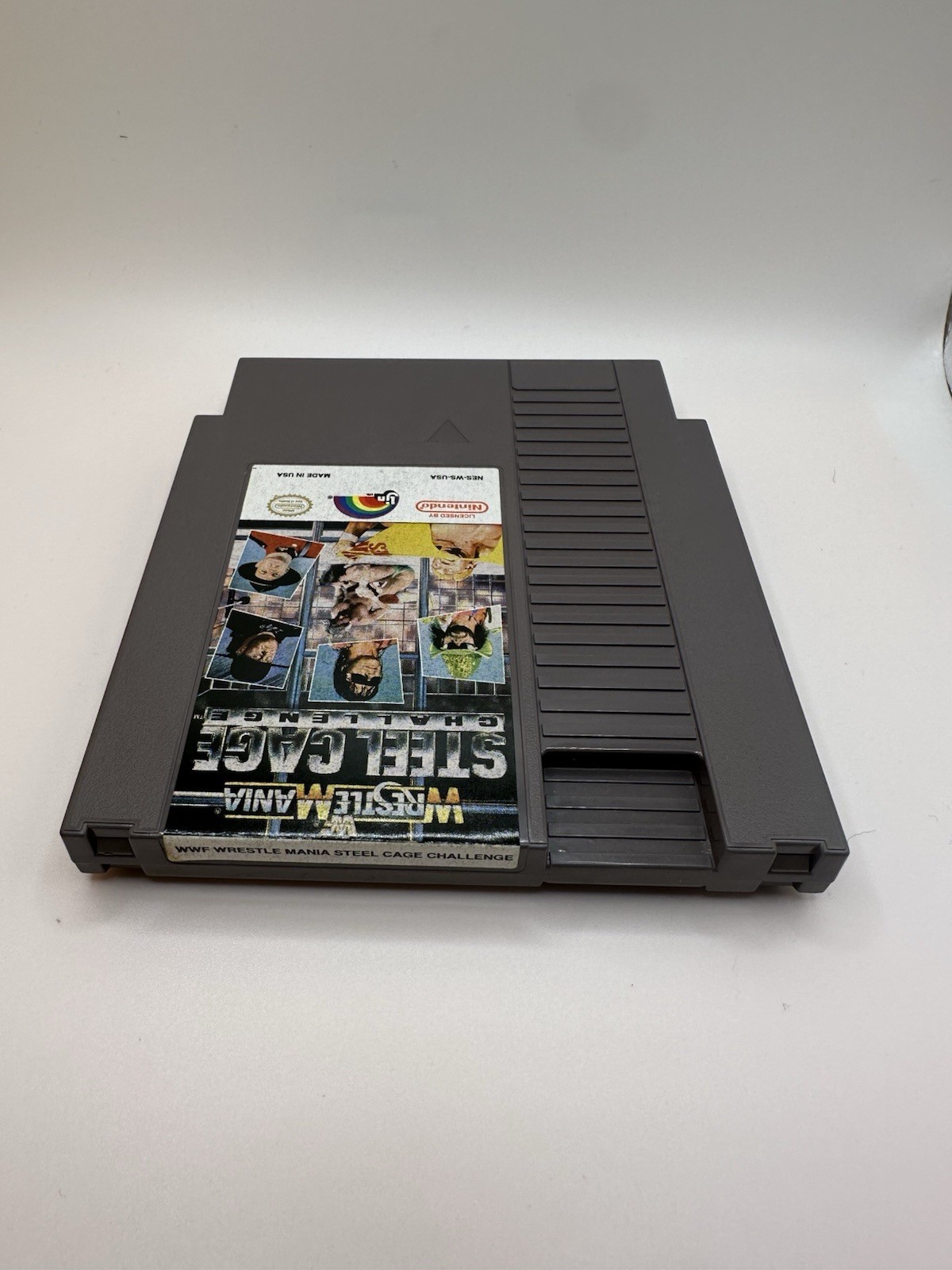 WWF WrestleMania Steel Cage Challenge NES – CIB WITH Poster and inserts