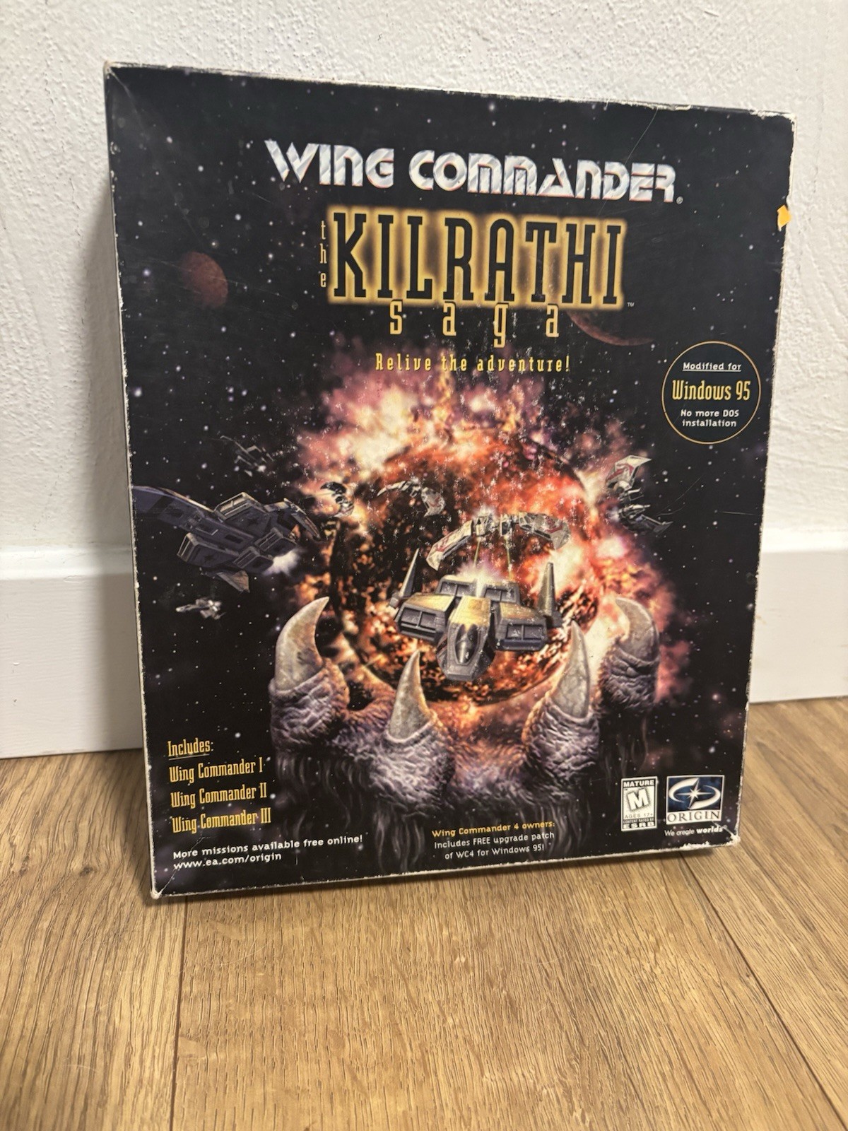 Wing Commander The Kilrathi Saga PC Game 1996 Origin Systems for Windows 95