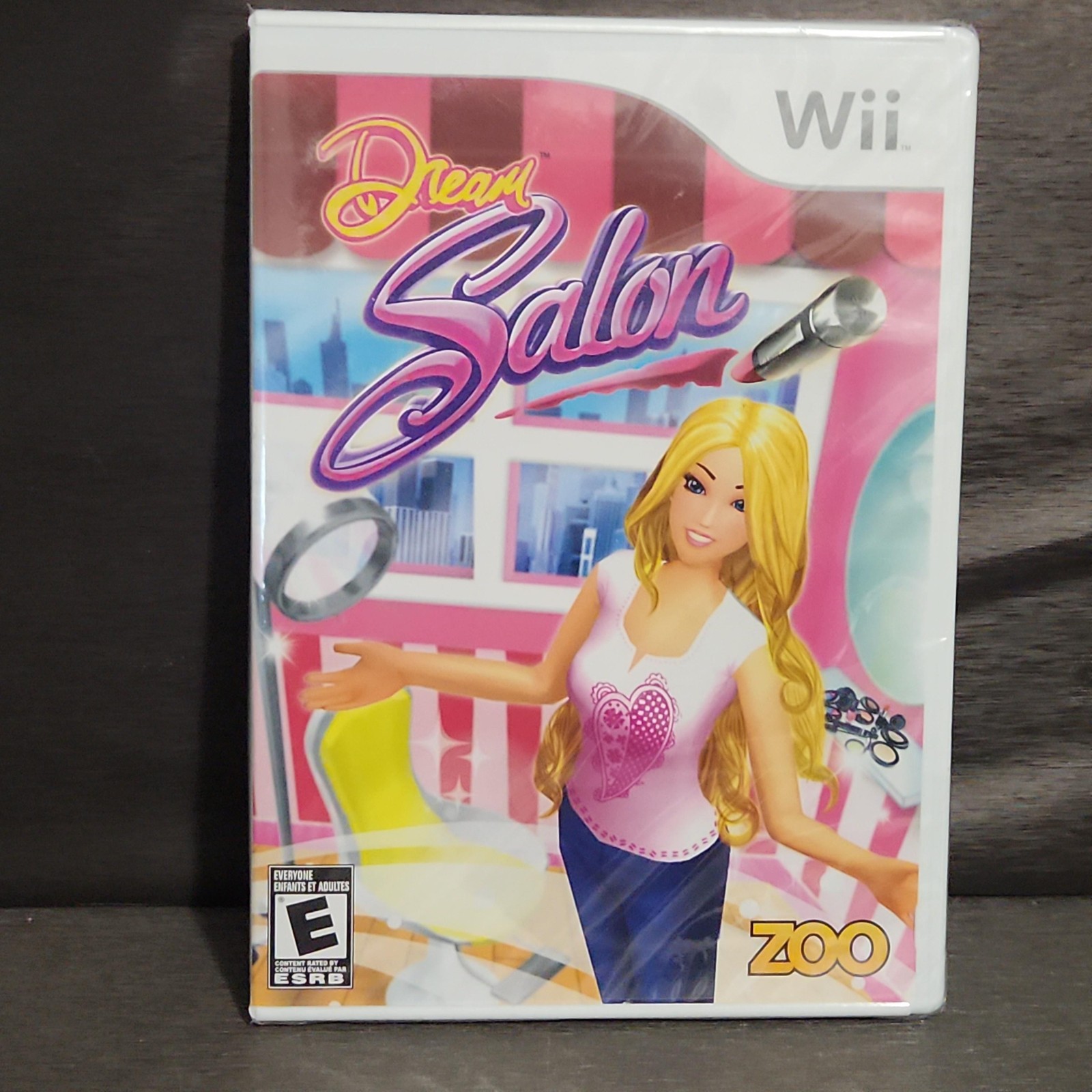 Dream Salon Nintendo Wii Game NEW Sealed E Zoo Simulation Family Kids