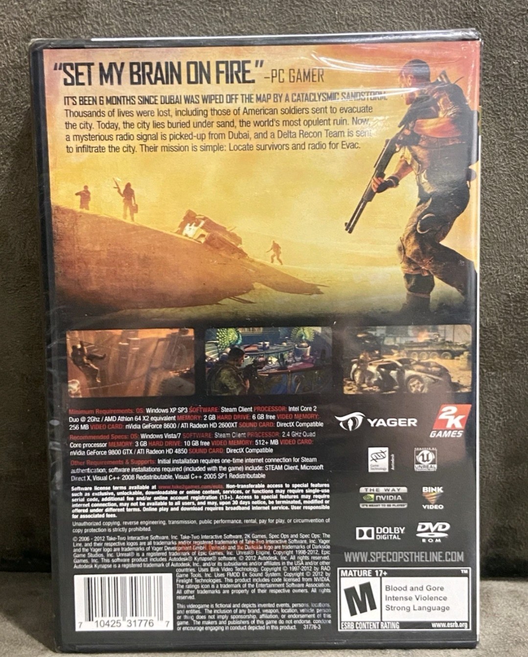 Spec Ops: The Line (PC, DVD) – Premium Edition – Steam