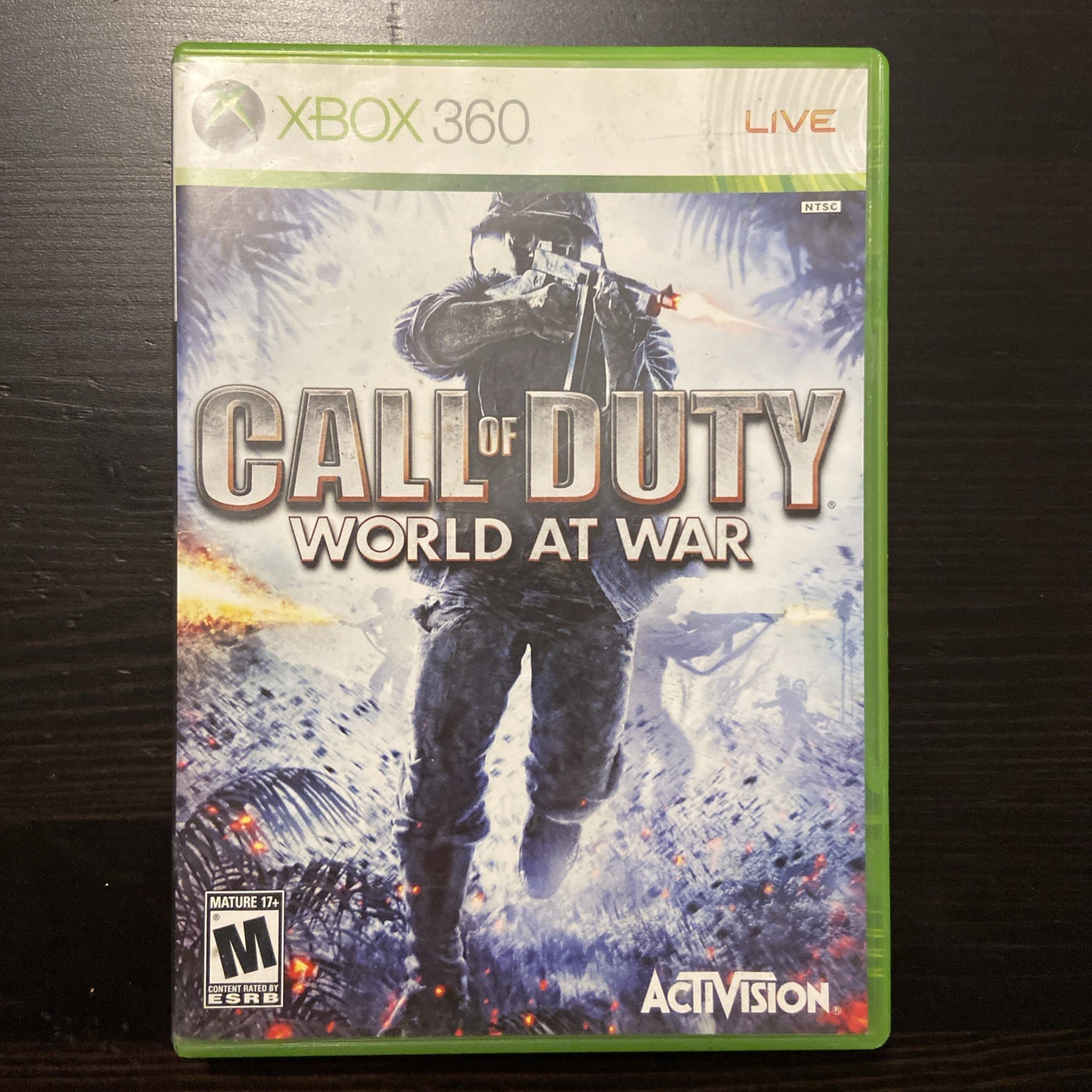 Activision Call of Duty World at War Multiplayer Shooter Xbox 360 M NTSC-U/C