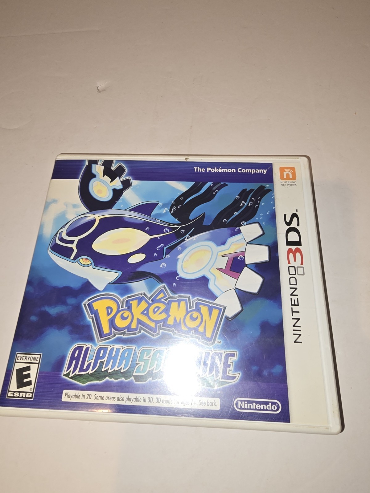 Pokemon Alpha Sapphire (Nintendo 3DS, 2014) Game & Case