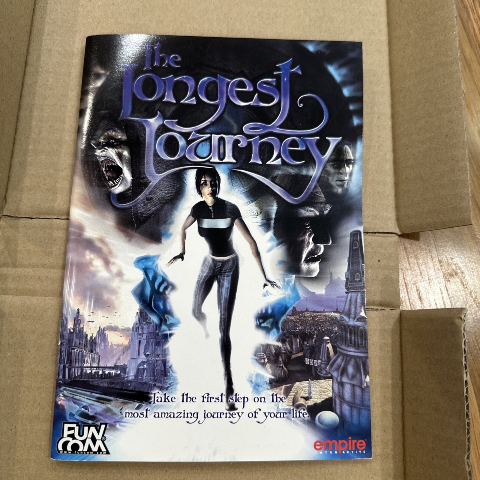 The Longest Journey PC CD ROM Funcom Empire Interactive – Complete Big Box