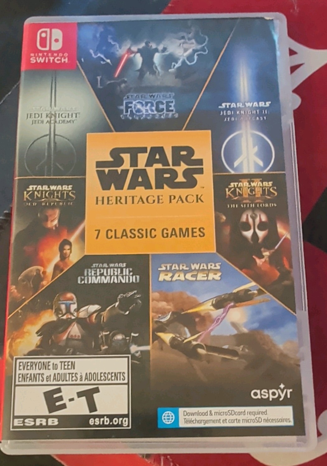 Star Wars Heritage Pack for Nintendo Switch – 7 Classic Games