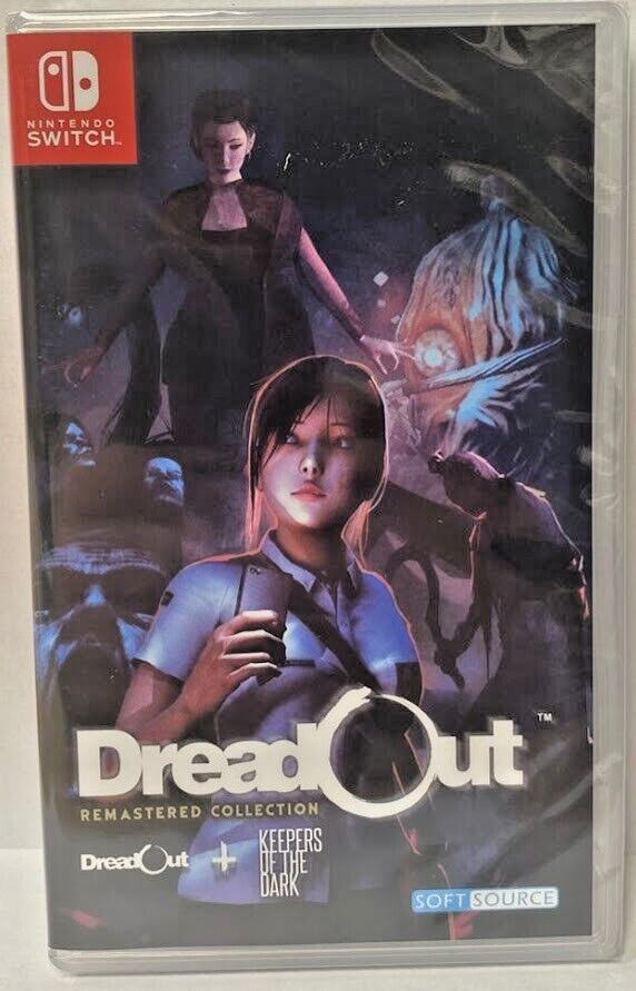 DreadOut Remastered Collection + 2 Launch Edition Switch Factory Sealed Bundle