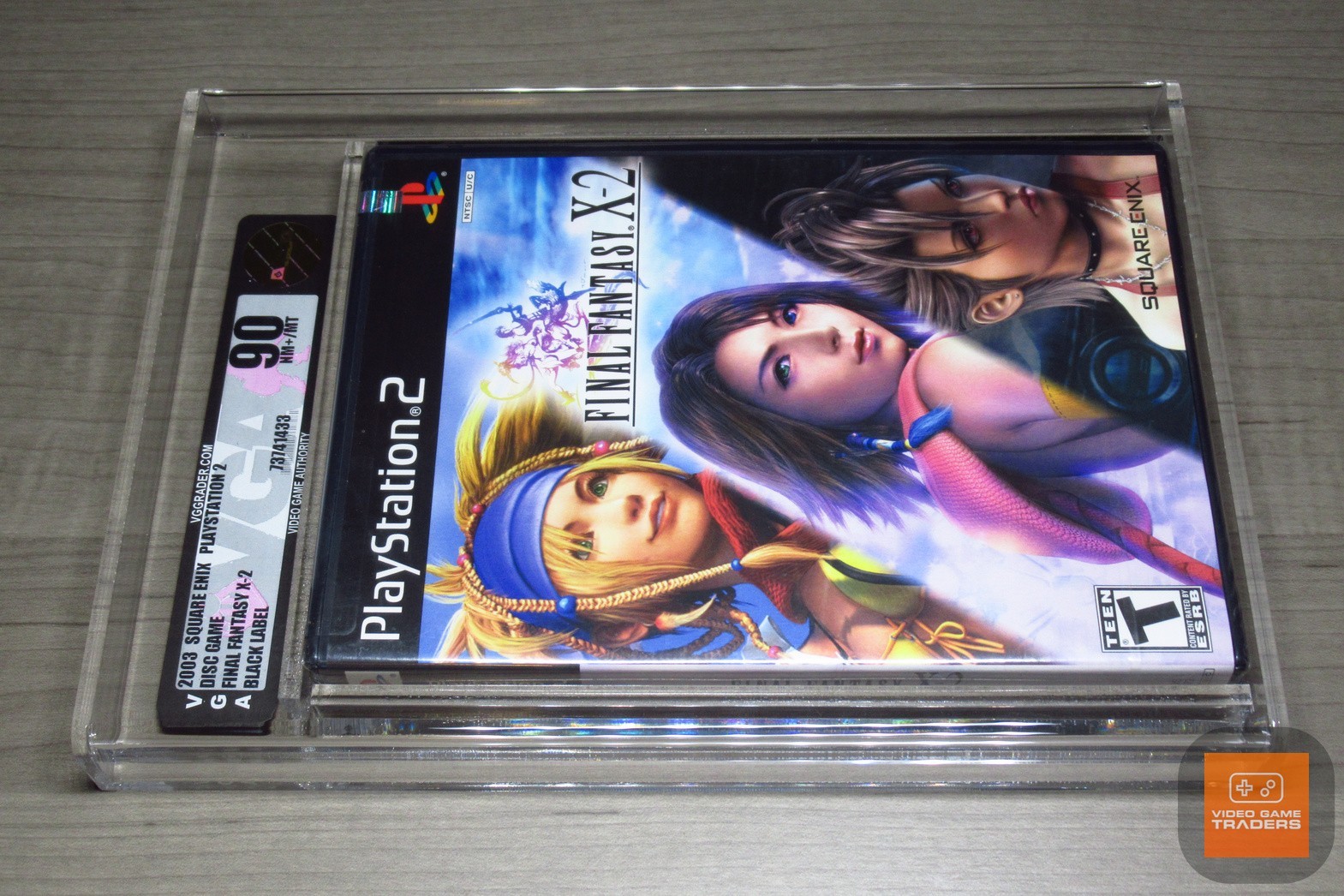 VGA GOLD 90 NM+/MT – Final Fantasy X-2 1ST PRINT PlayStation 2, PS2 2003 NEW!