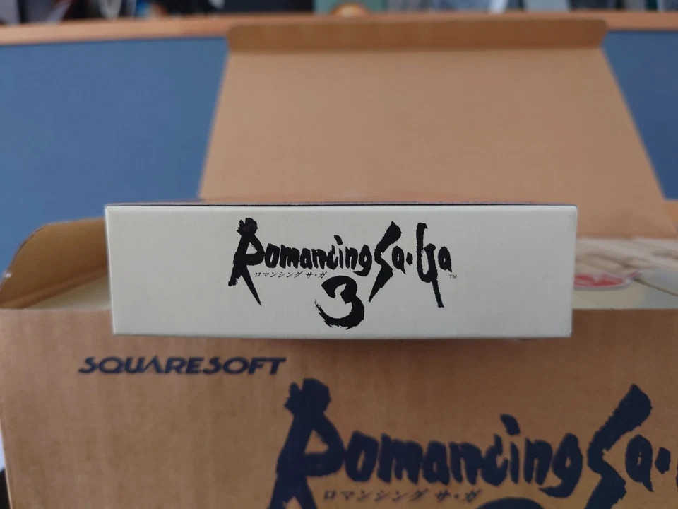 NEW Romancing Saga 3 10-Piece OEM Retail BOX Super Nintendo SNES Super Famicom