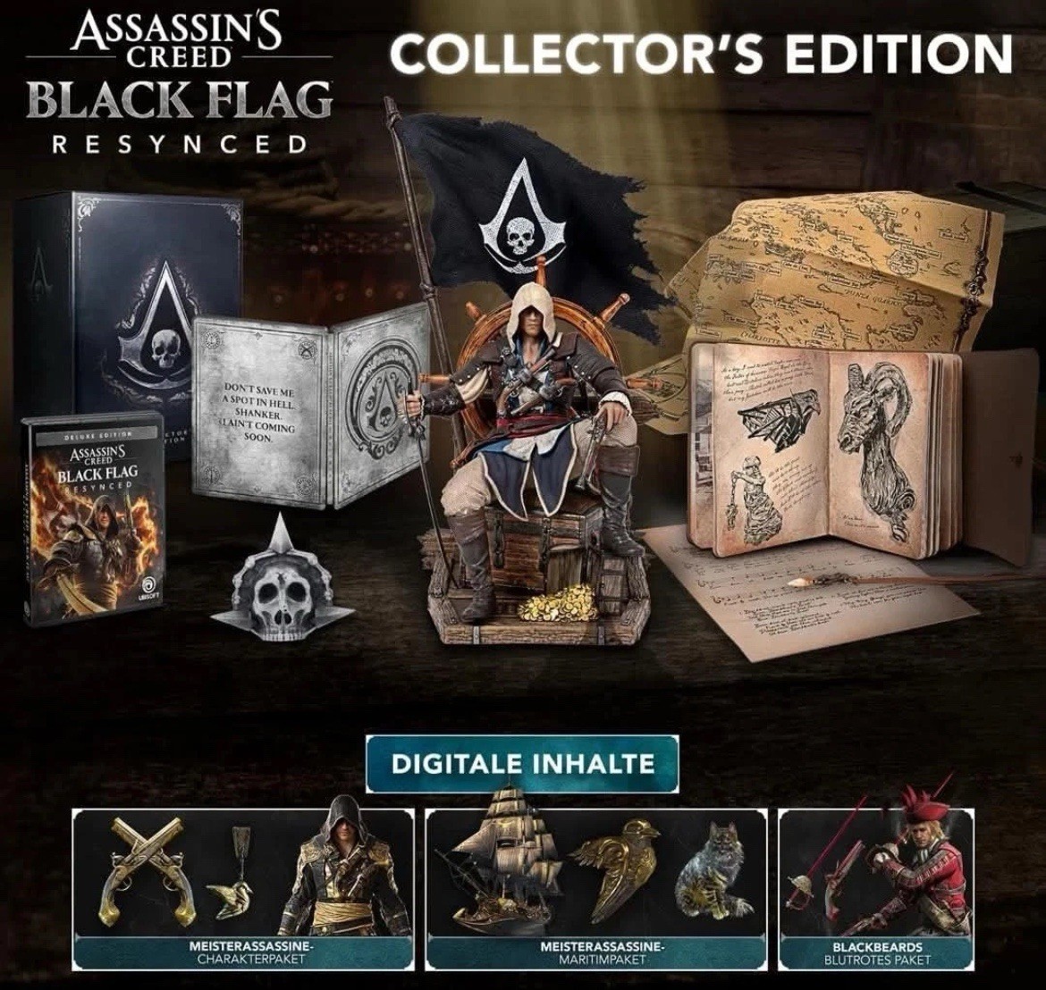 Assassin’s Creed Black Flag Resynced Collectors Edition (PS5) ENG – PREORDER
