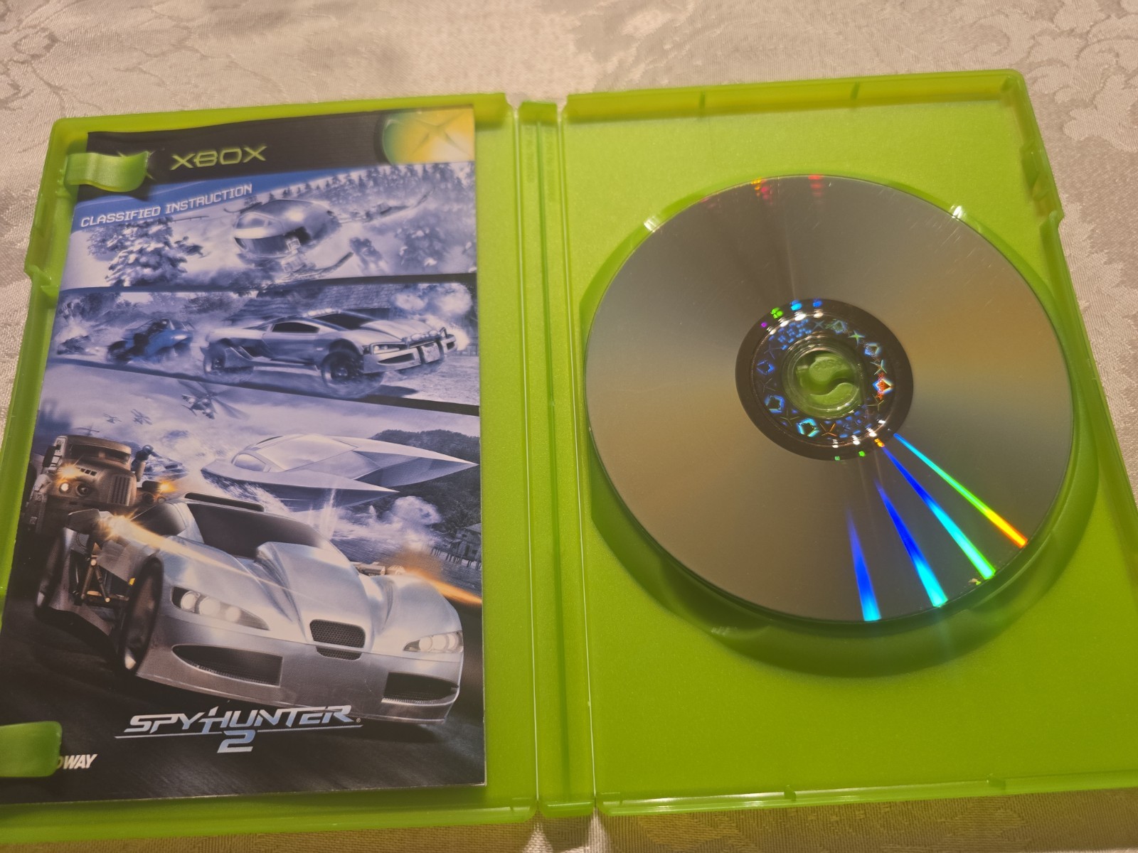 SpyHunter 2 (Microsoft Xbox, 2003) CIB, Tested, Minty Disc