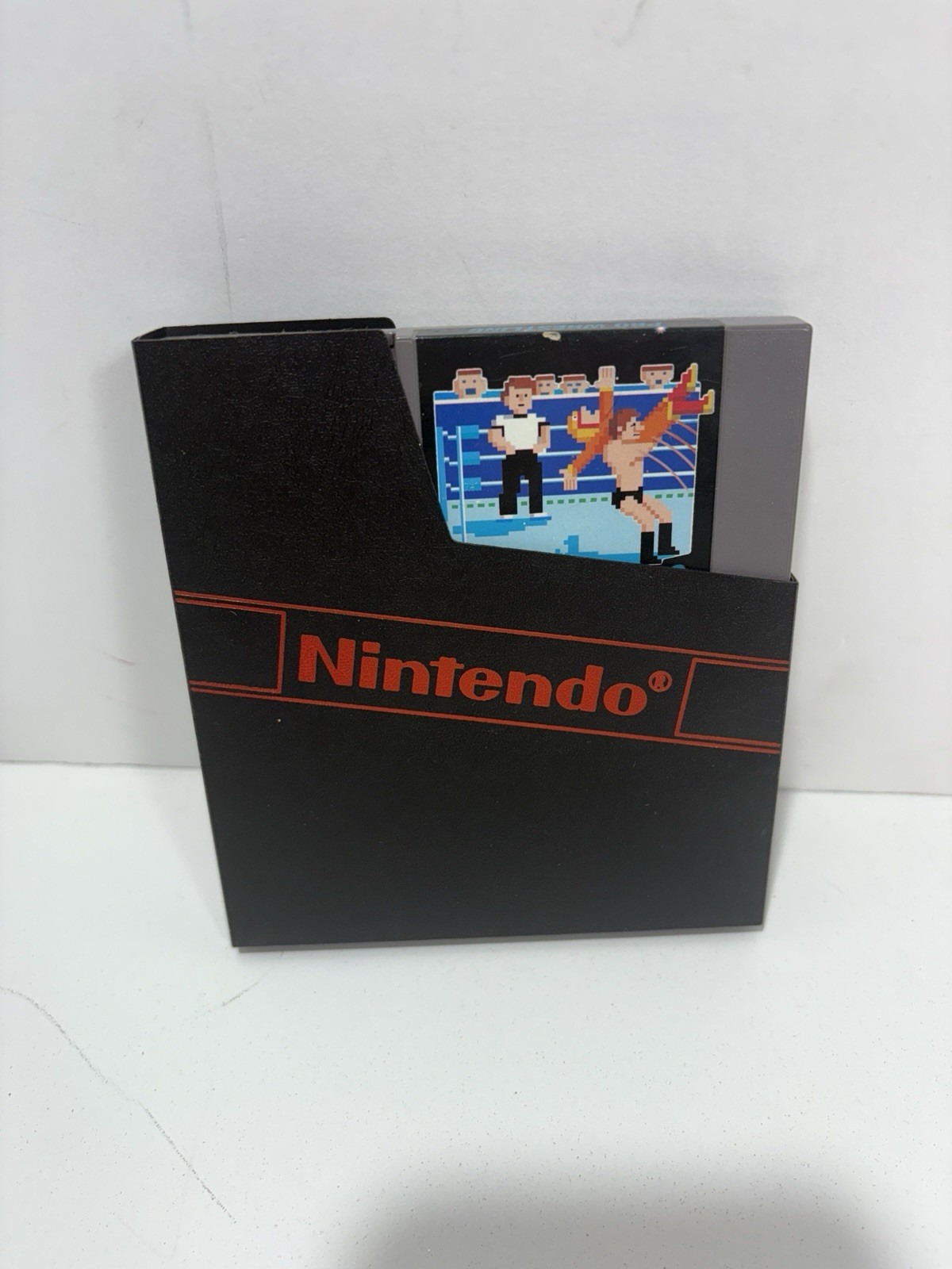Pro Wrestling NES Nintendo Cartridge & Original Nintendo Sleeve Rare