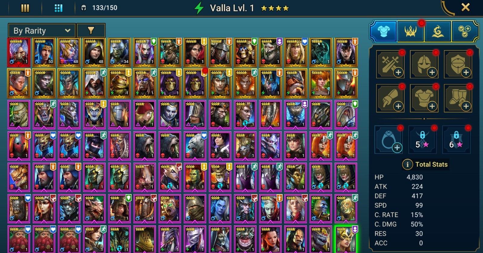 Raid Shadow Legends | Starter Mythical – Toshiro : 92k energy / 27 Legendary