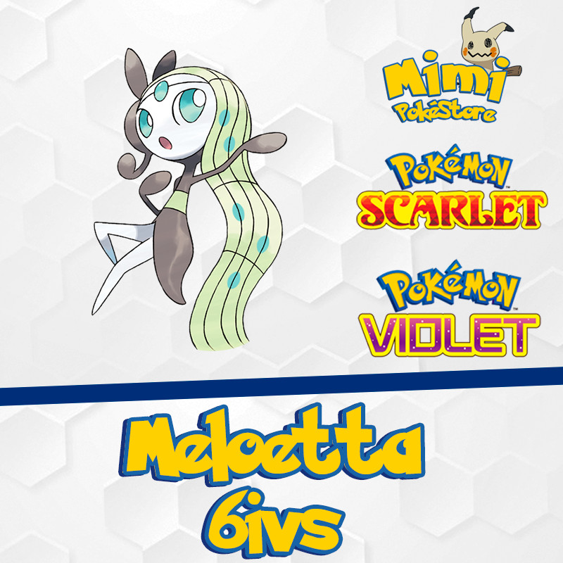 Meloetta – Pokemon Scarlet & Violet