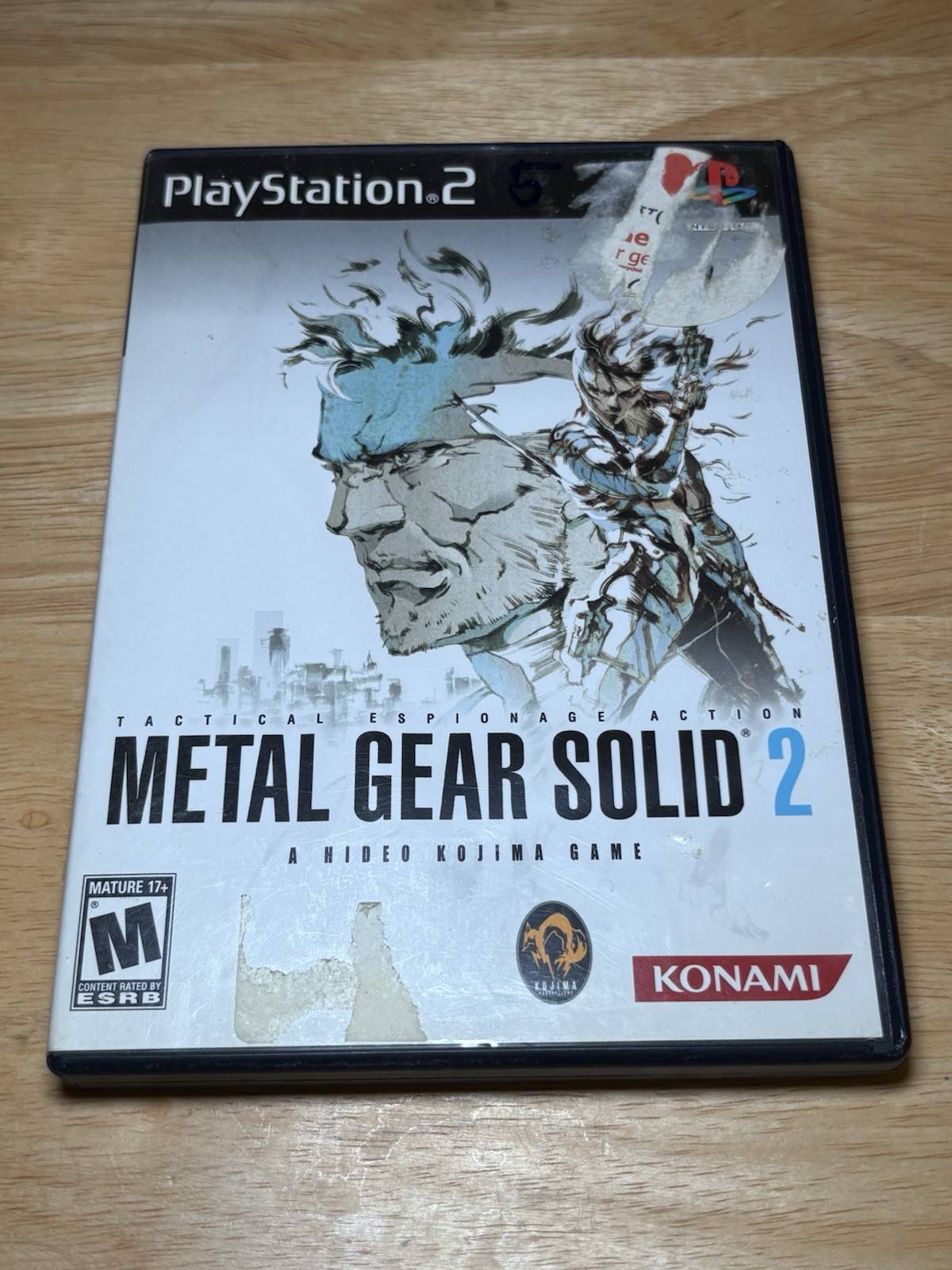 Metal Gear Solid 2: Tactical Espionage Action PS2 Sony PlayStation 2 CIB