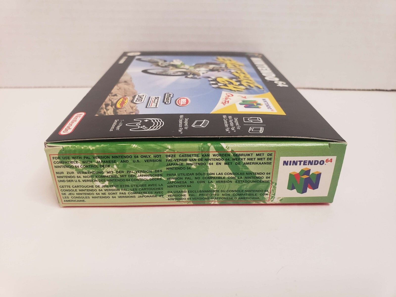 Nintendo 64 N64 ExciteBike 64 Boxed PAL BNIB