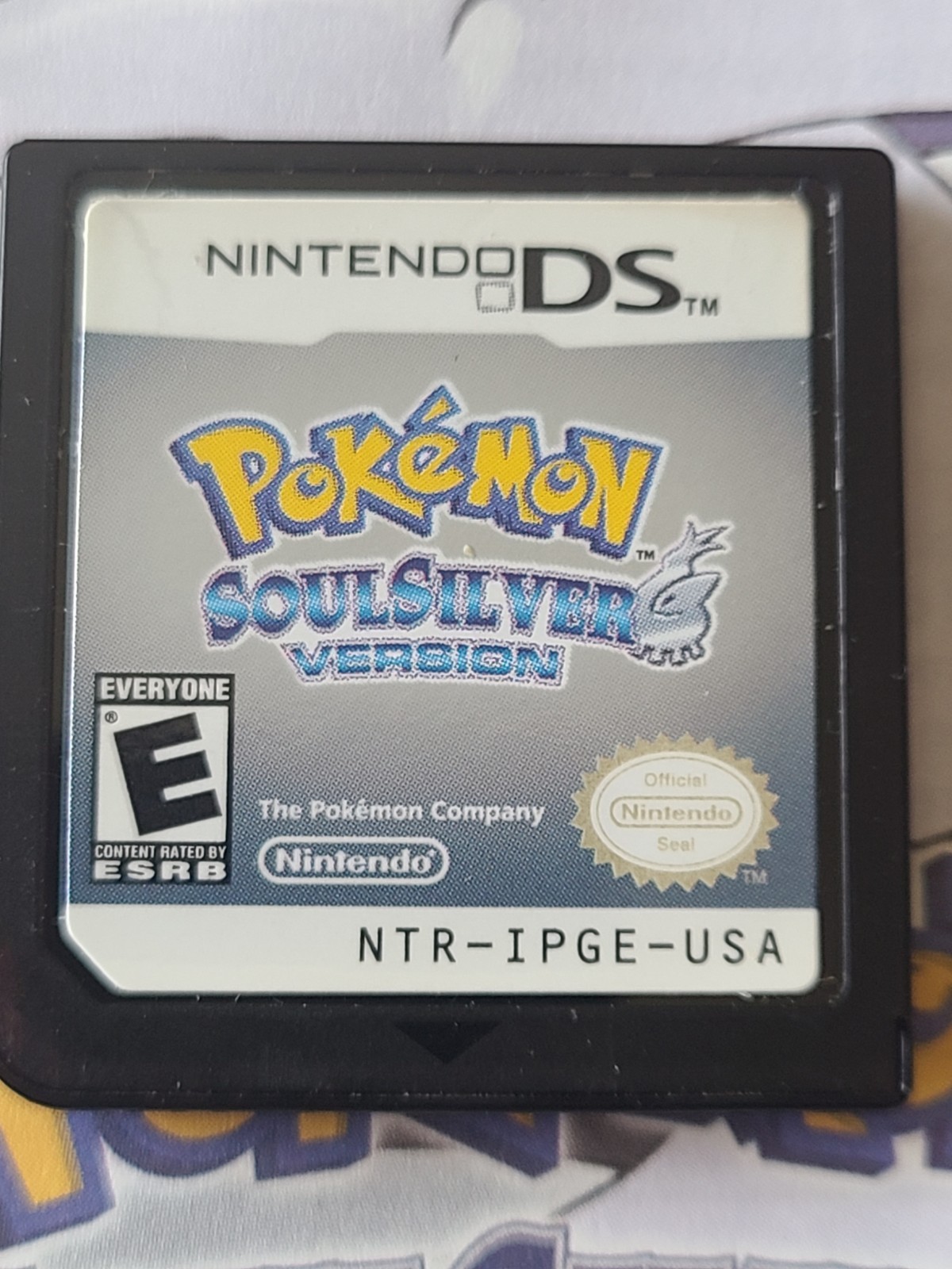 Pokémon SoulSilver Big Box Authentic Missing Pokewalker Tested Working