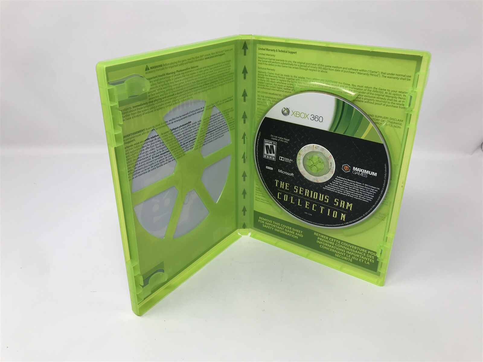 The Serious Sam Collection – Microsoft Xbox 360 – Complete In Box CIB — RARE