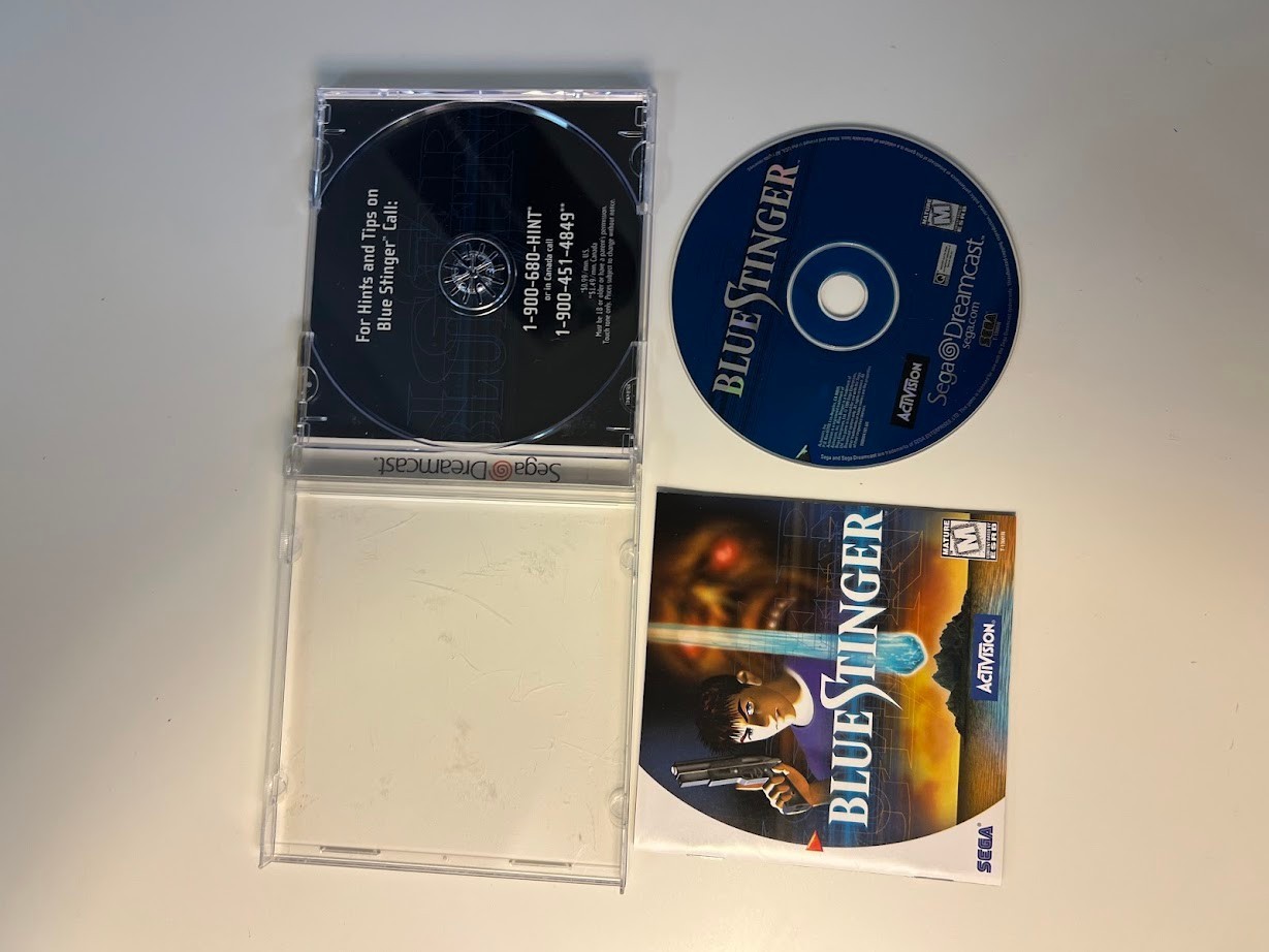Blue Stinger (Sega Dreamcast, 1999) – Complete in Box