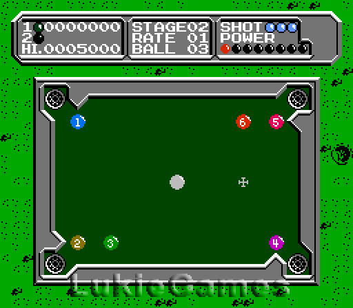 Lunar Pool – NES Nintendo Game